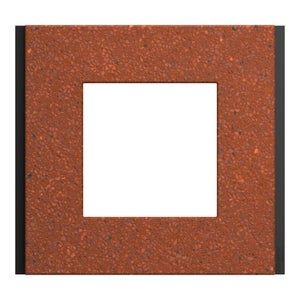 Plaque simple Unica Déco Signature, SCHNEIDER ELECTRIC, terracotta