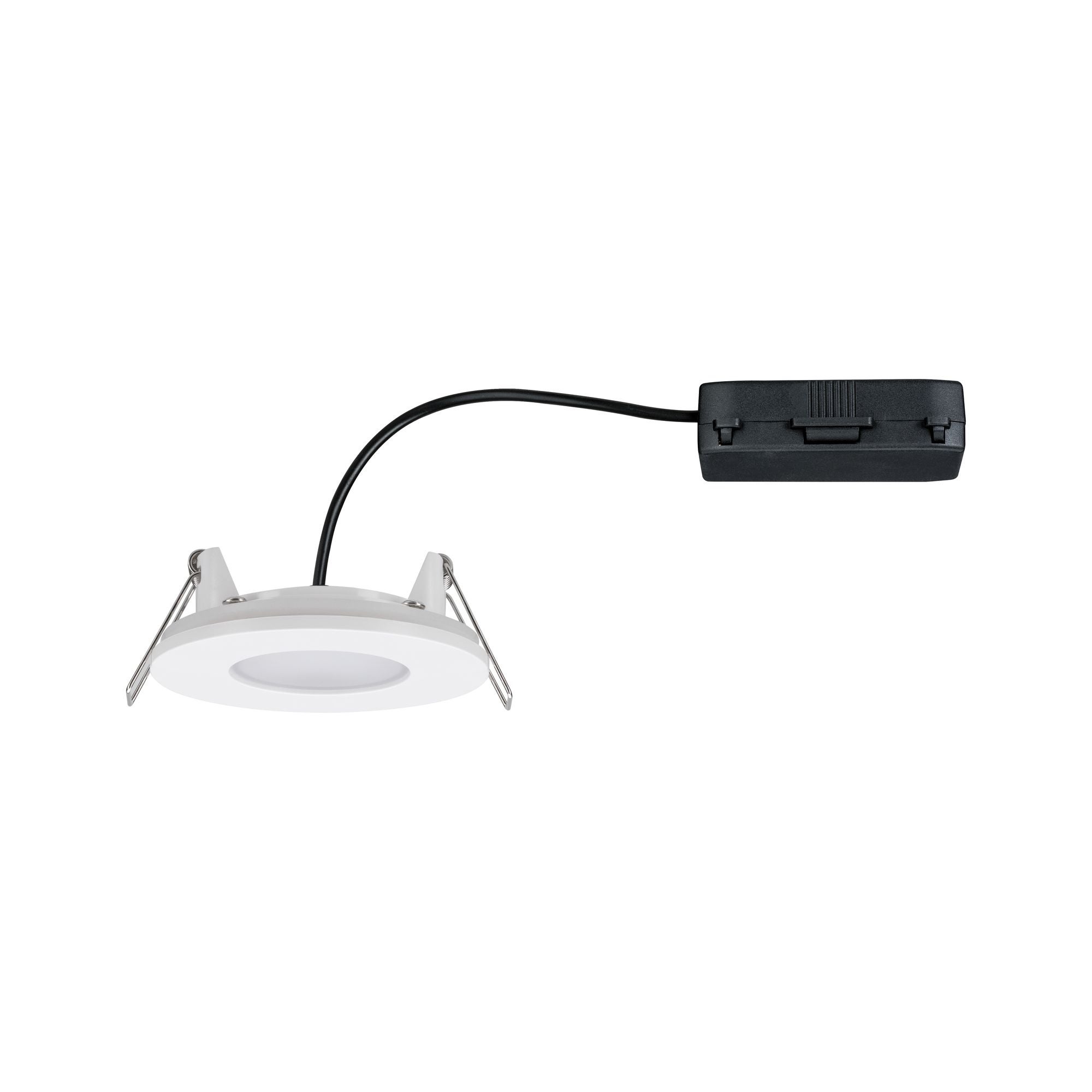 Spot à encastrer led, D.9 cm 4000K rond blanc PAULMANN - 2