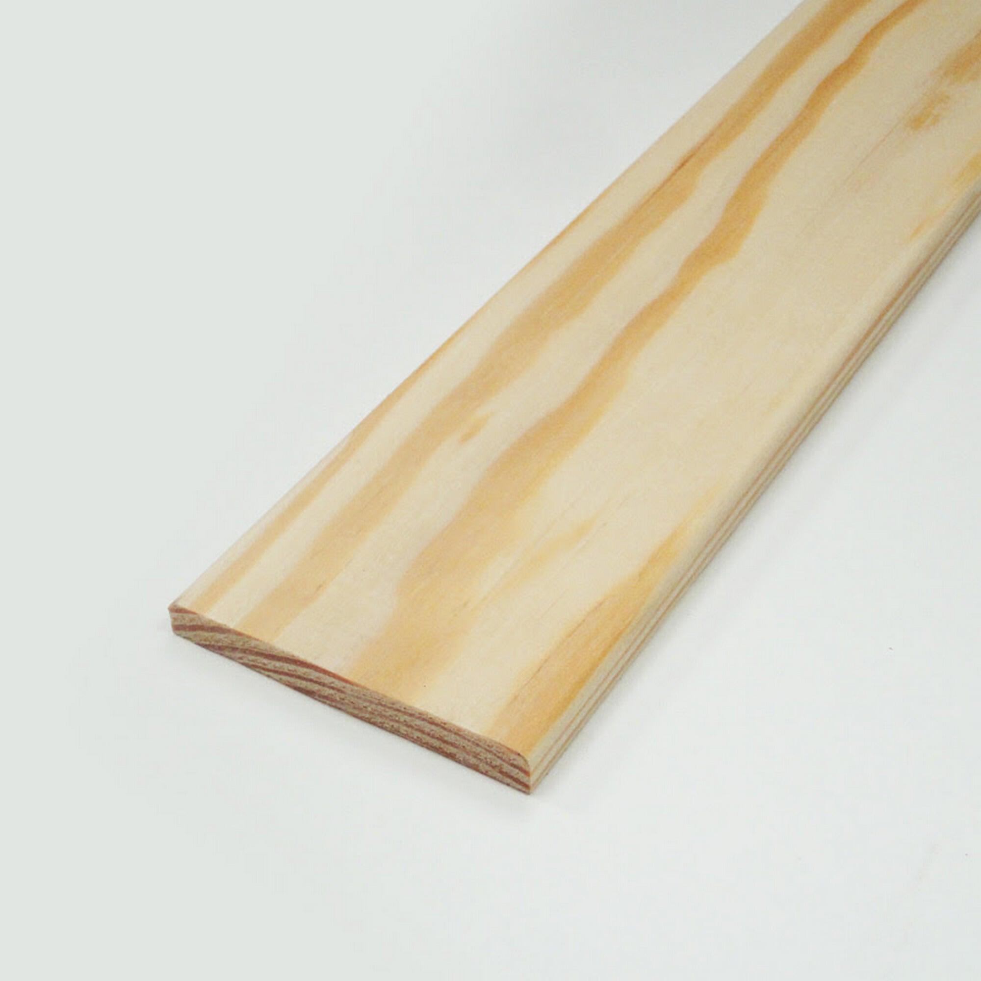 Kit de 5 tapetas lisas de pino para puerta Málaga color beige de 70x10x2200 - 6