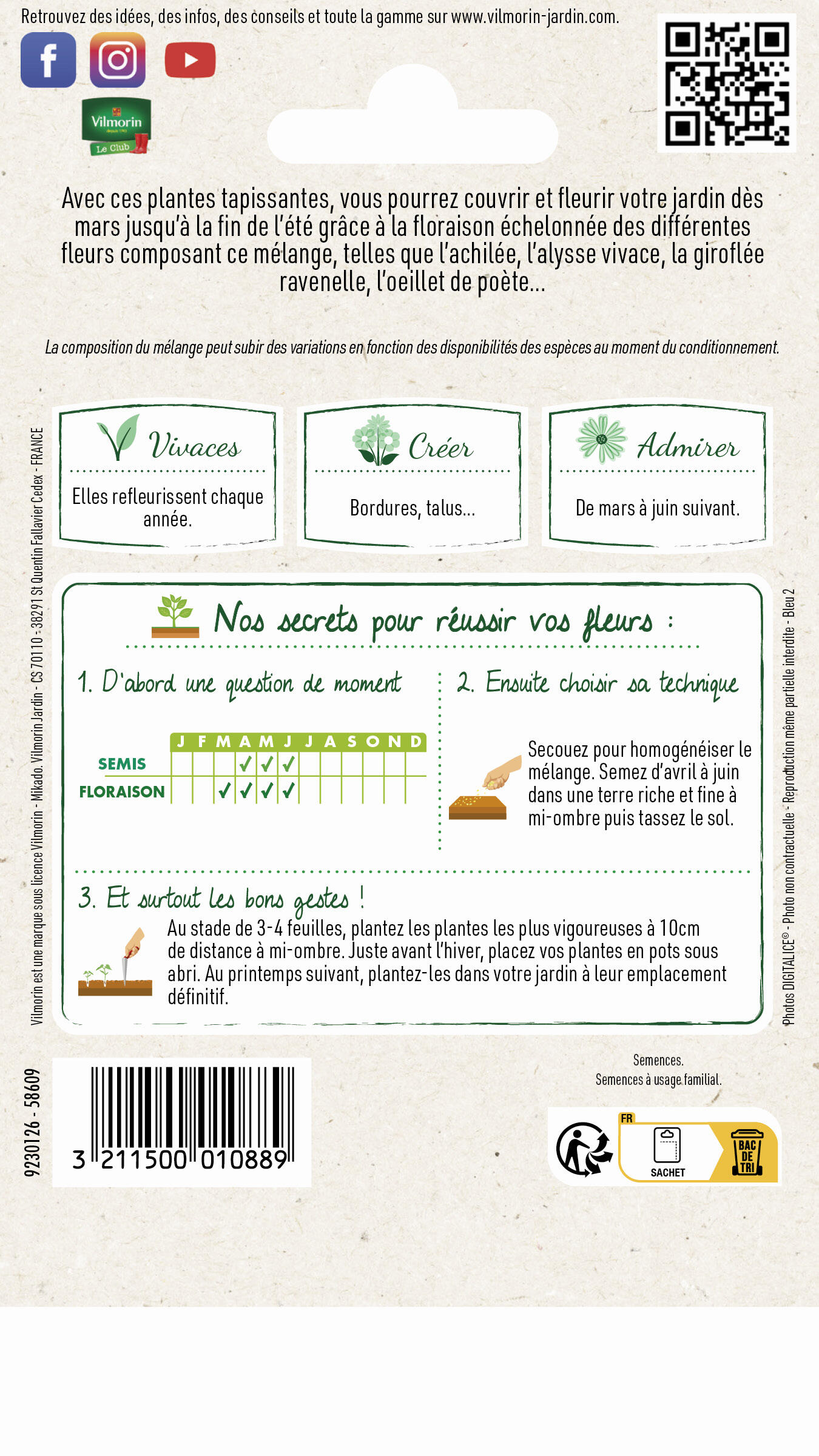 Vivaces pour rocaille pour rocaille mélange varié - 2