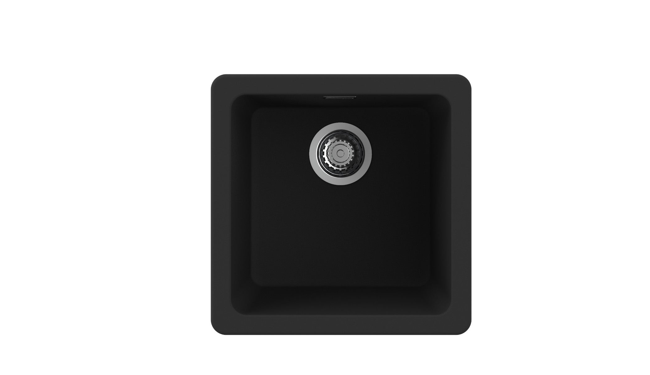 Fregadero 1 seno de granito cata 45x40cm crb 45 40 negro