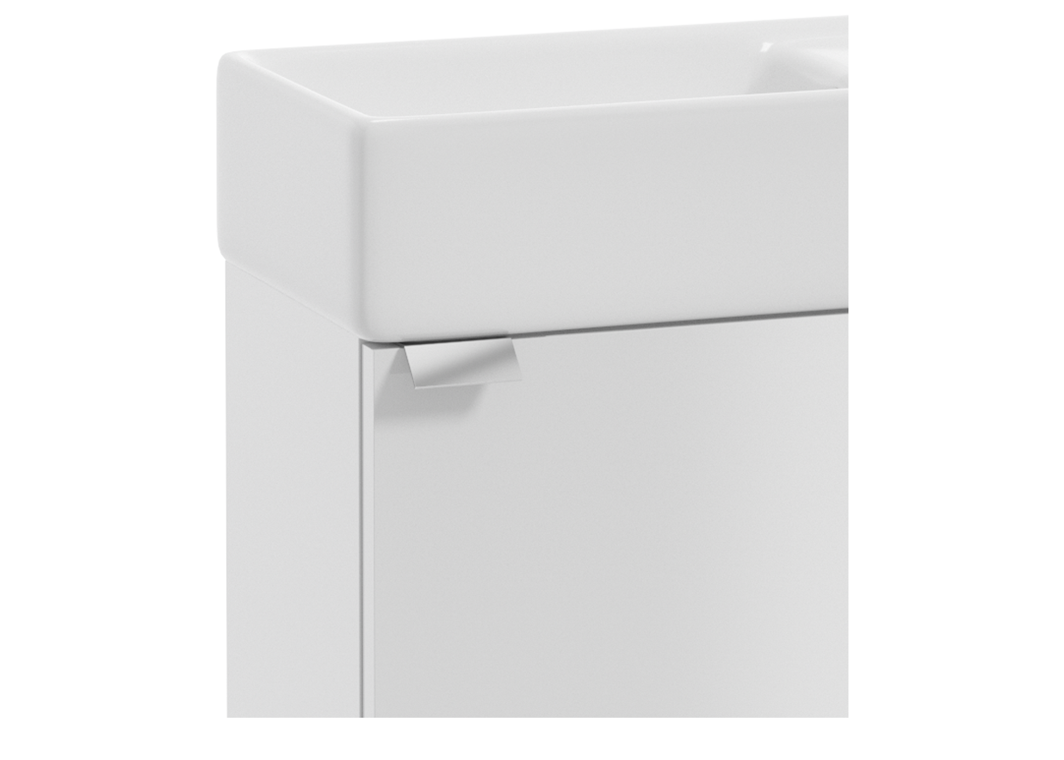 Zestaw mebli łazienkowych z umywalką 40 Diego biały Defra - 5