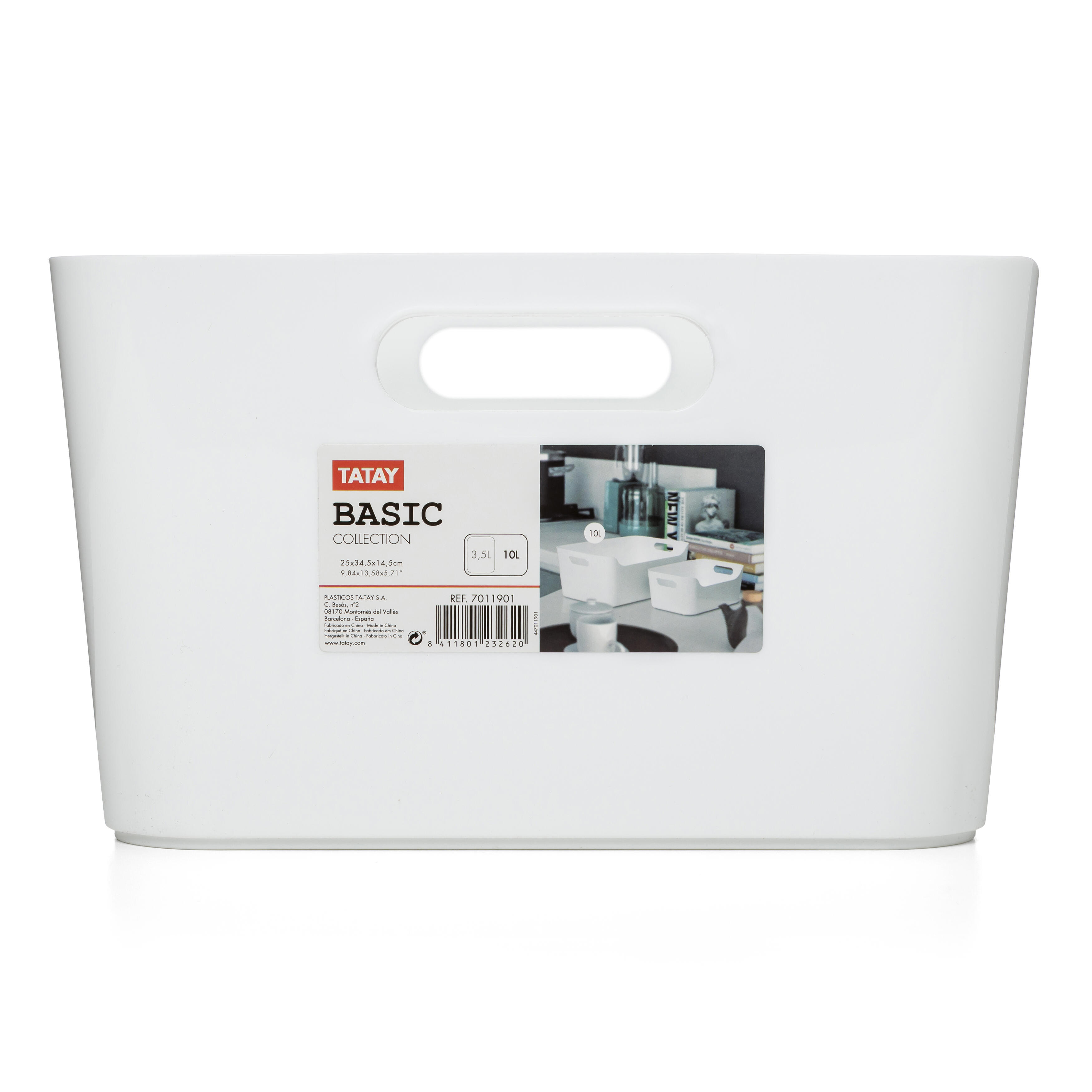 Cesta básica tatay blanco 10l