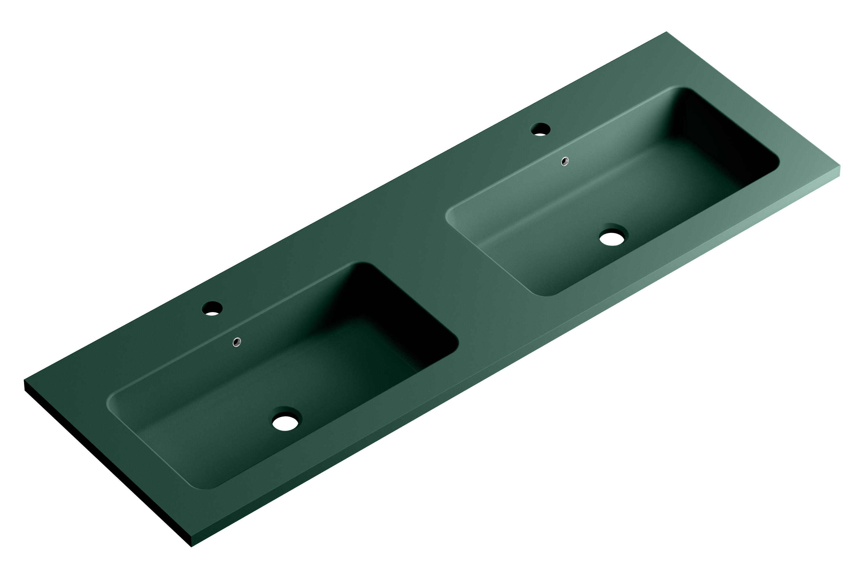 Lavabo encastrado reven verde 140.5x15.5x45.5 cm