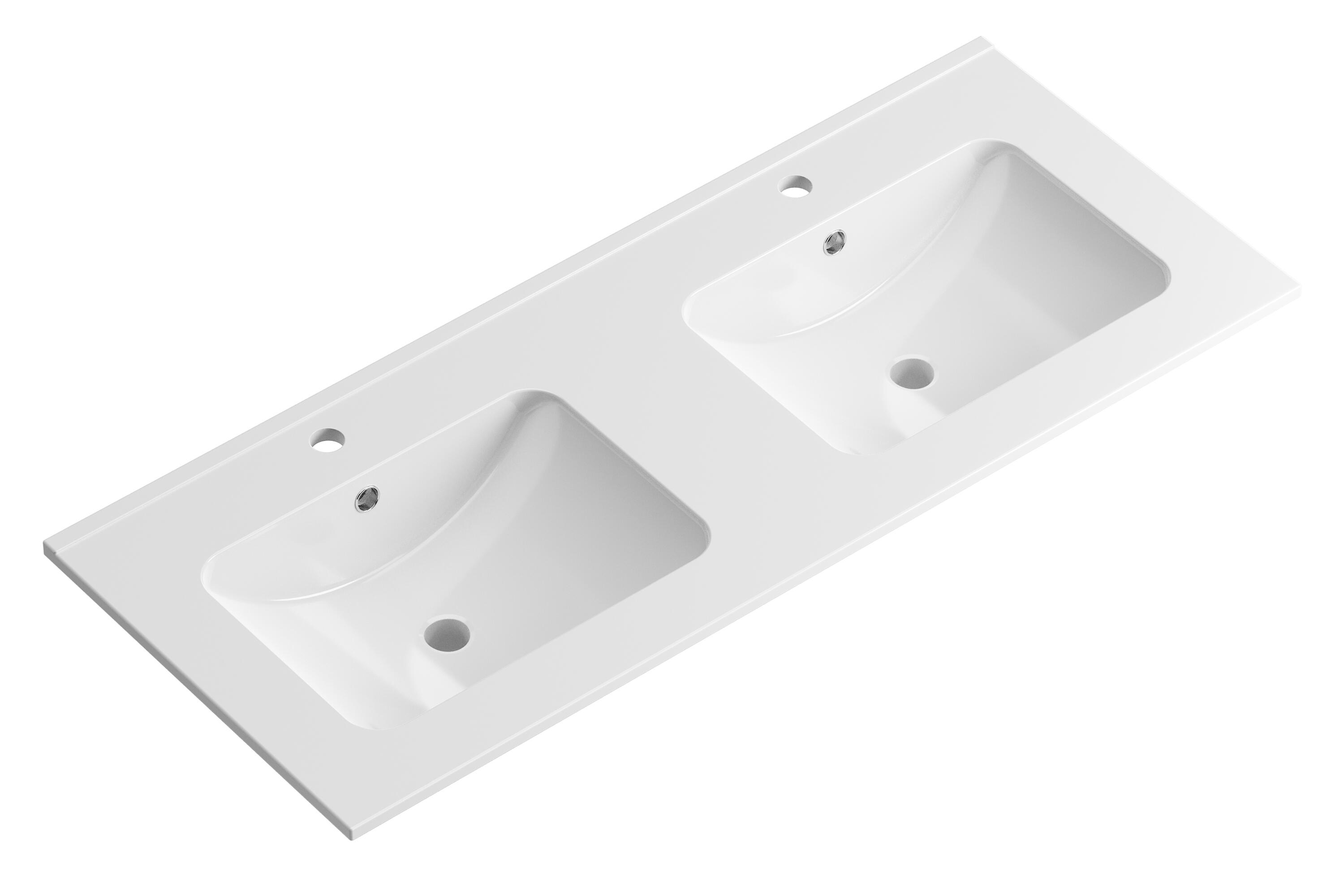 Lavabo encastrado maxf50 blanco 121x18.5x50 cm