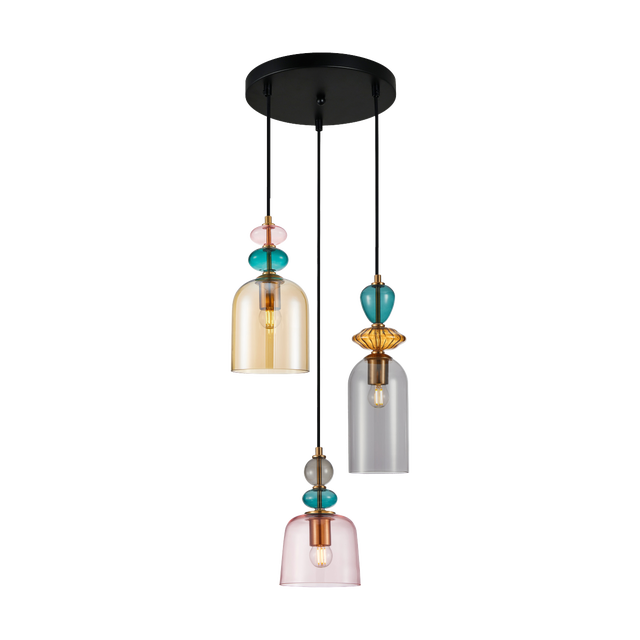 Lampa wisząca Namos 3 x E27 Italux