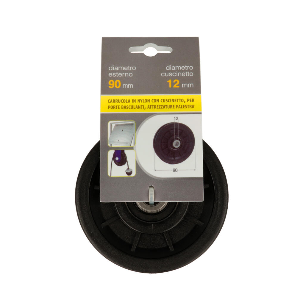 Puleggia per basculante ruota Ø 100 mm in poliammide 100 kg - 3