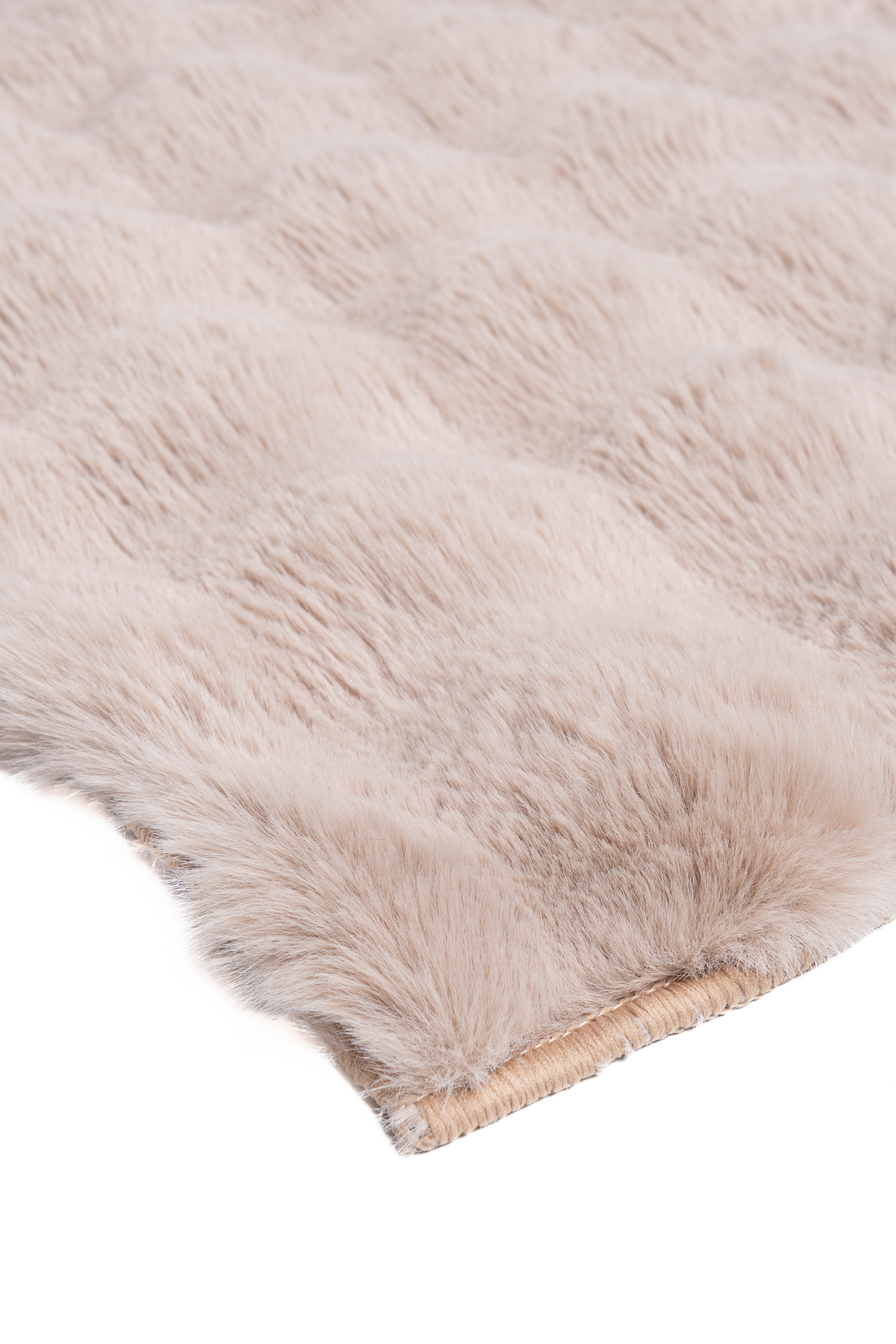 Dywan pluszowy Rabbit Bubble beżowy 80 x 150 cm - 5