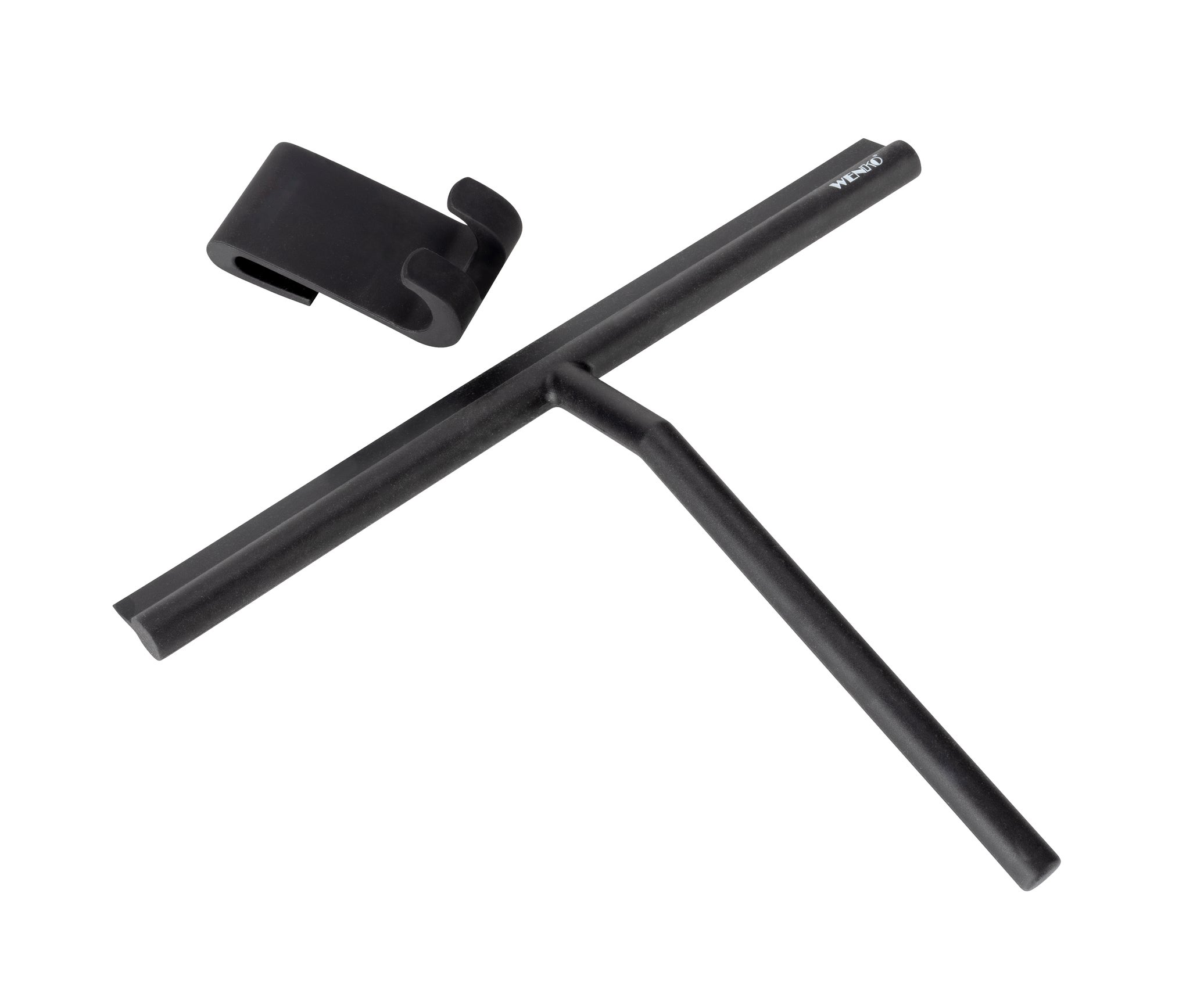 Raclette pour porte de douche à suspendre Mola xxl noir - 3