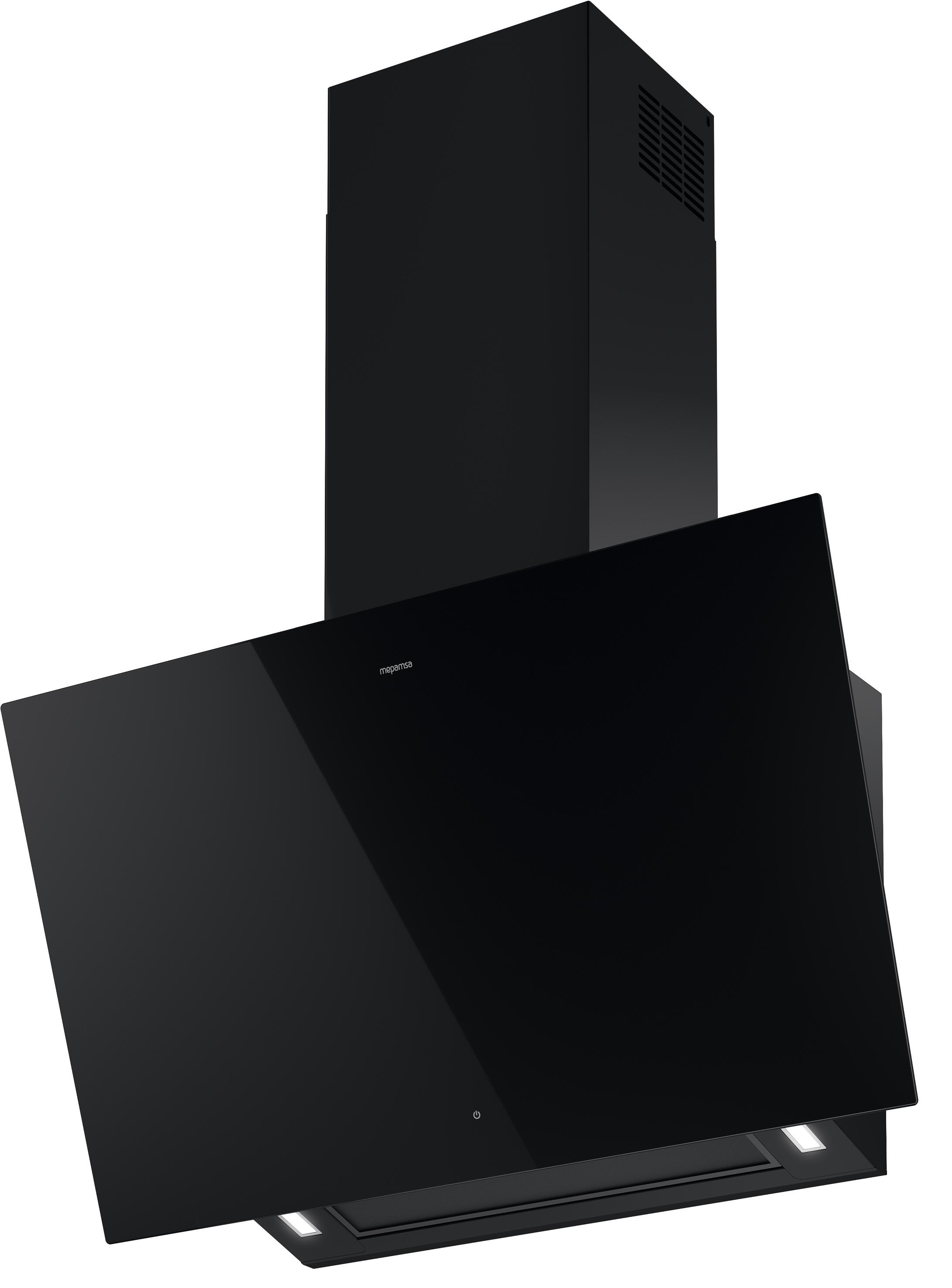 Campana de pared mepamsa absoluta 90 cm 790 m³/h negro clase a