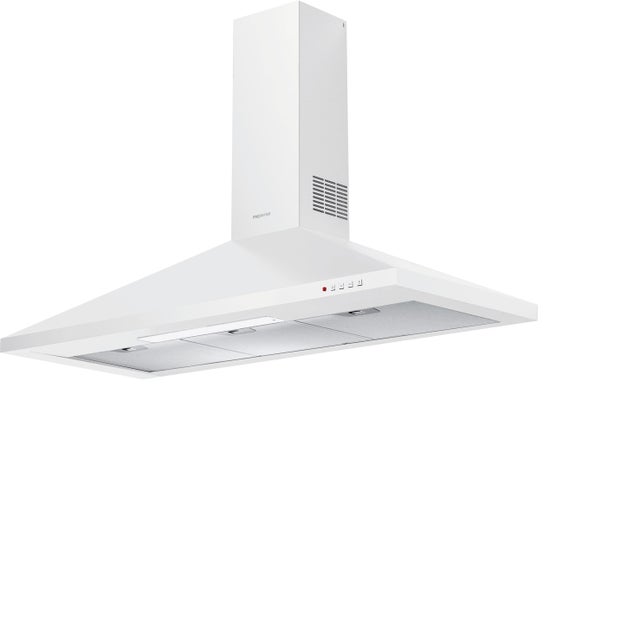 Campana decorativa MEPAMSA GAVIA con 4 velocidades 90 cm 740 m/h blanco clase B