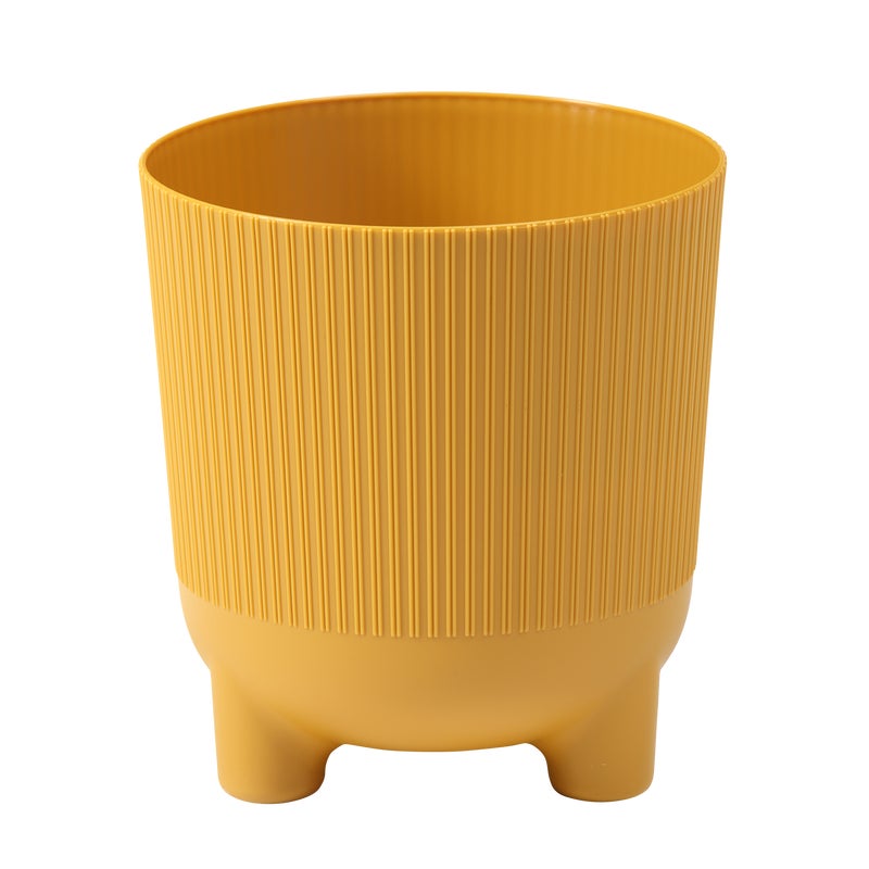 Osłonka doniczki Aria Jumper 18cm musztardowa Lamela