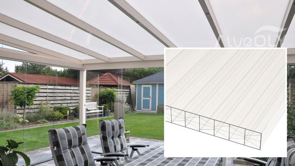 Plaque Polycarbonate Multiparois ép.16mm OPALE