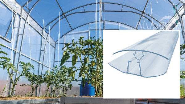 Profil SNAP-PC H-jonction en polycarbonate transparent