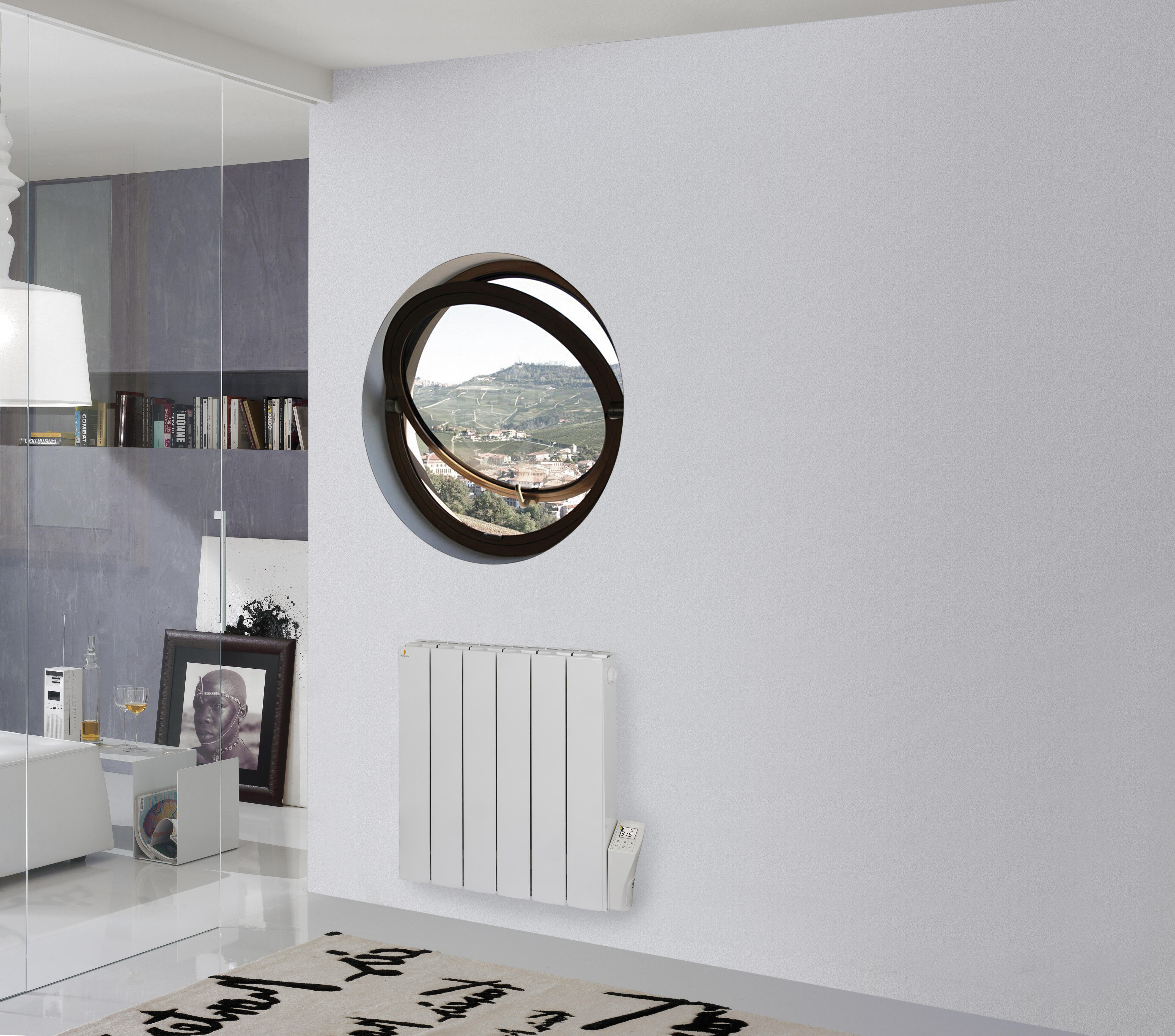 Radiateur électrique à inertie sèche 1000W DELTACALOR Cubo Evo horizontal - 3