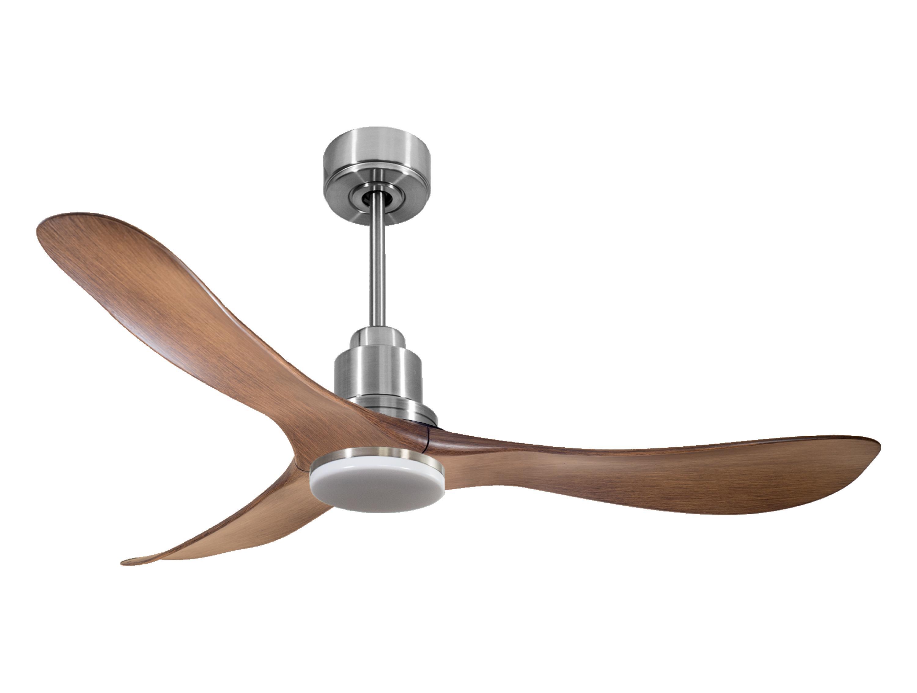 Ventilador de techo con luz motor dc cora d132 03 35 18 purline plata 132 cm