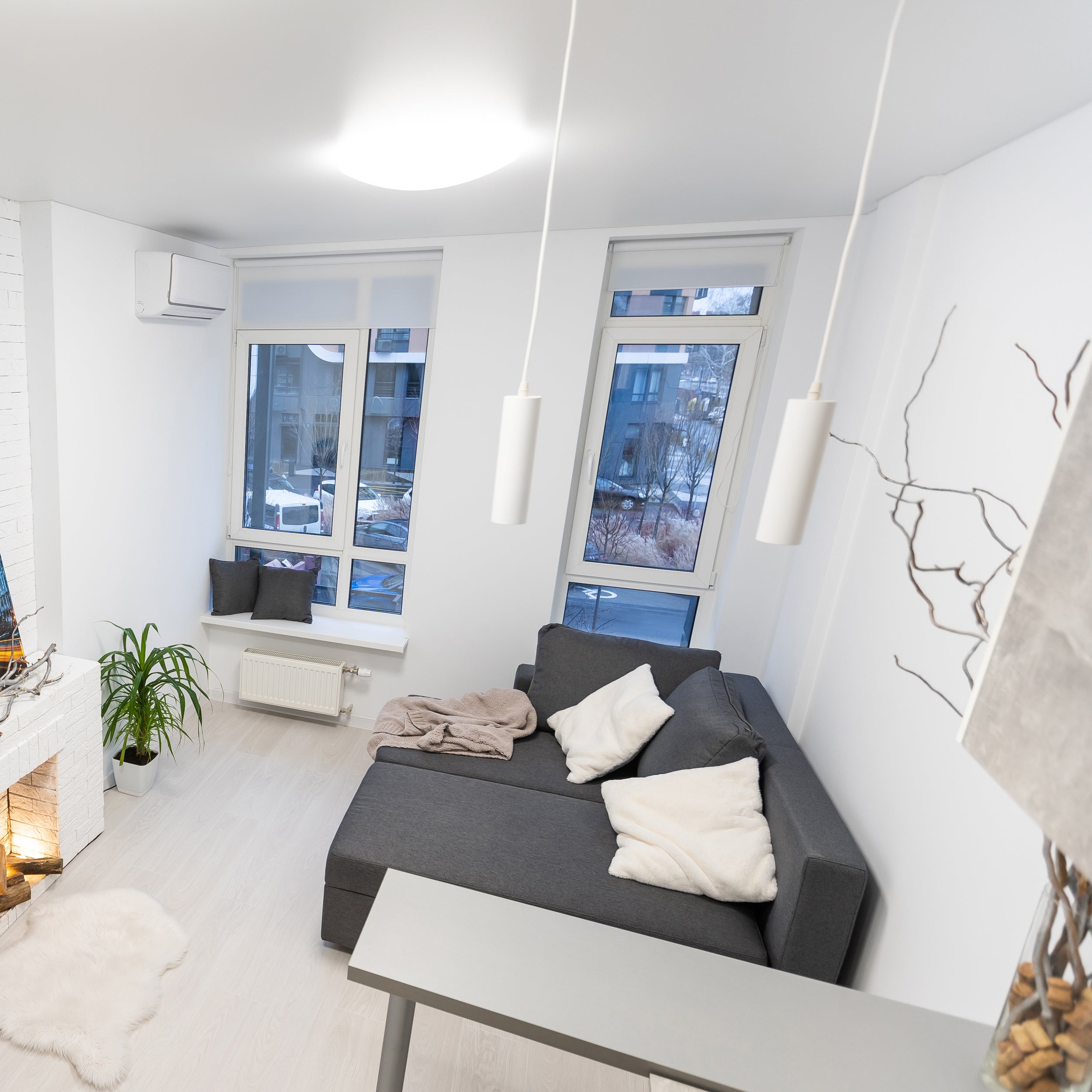 Plafon Bonifacy biały 2 x E27 śr. 33 cm Goldlux - 2