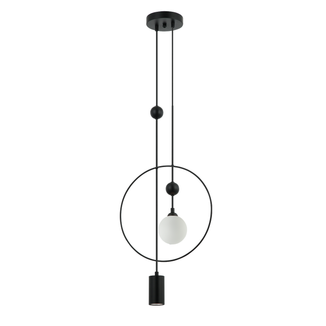 Lampa wisząca Trosti czarna GU10 Italux