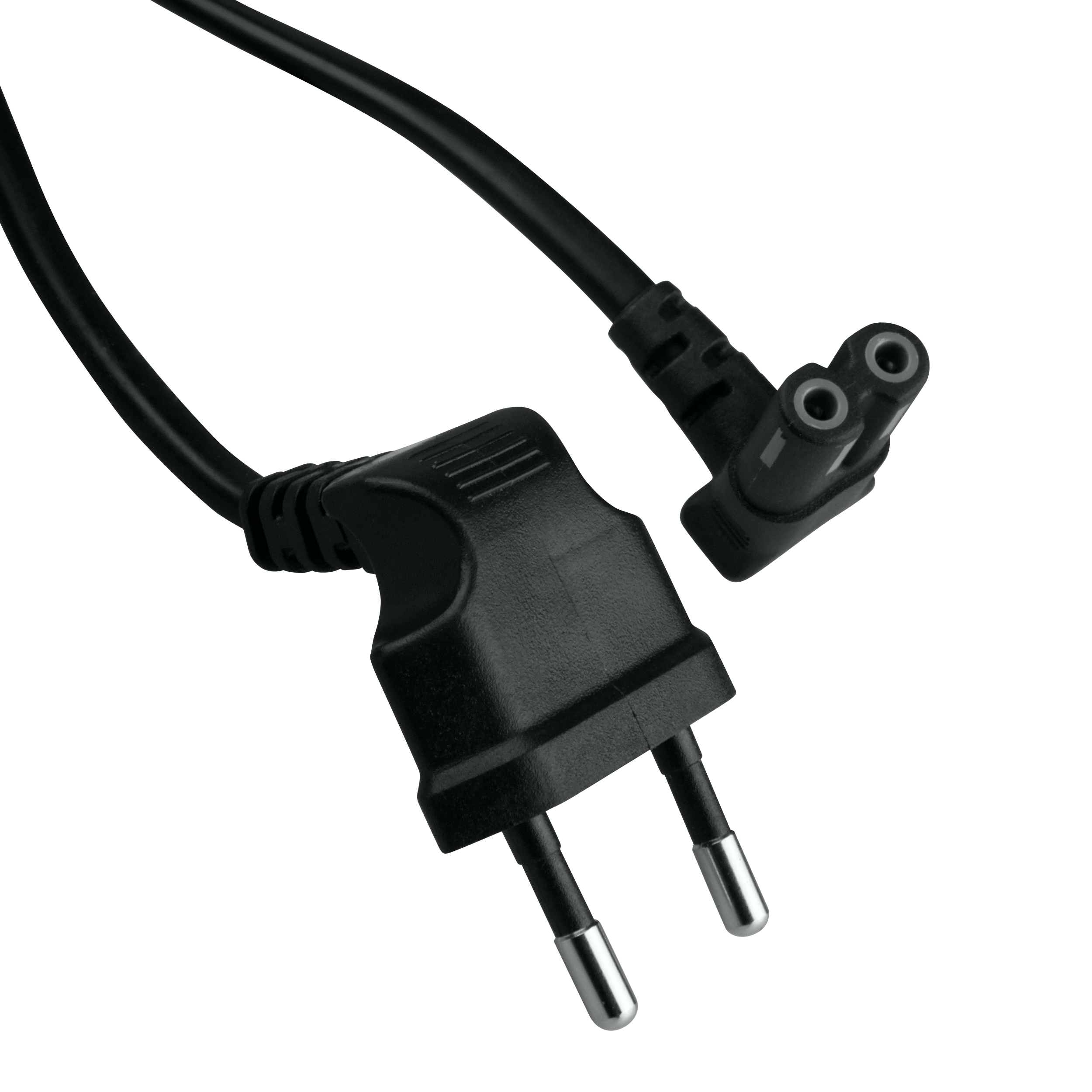 Przewód zasilający kątowy do radia 2m DPM SOLID