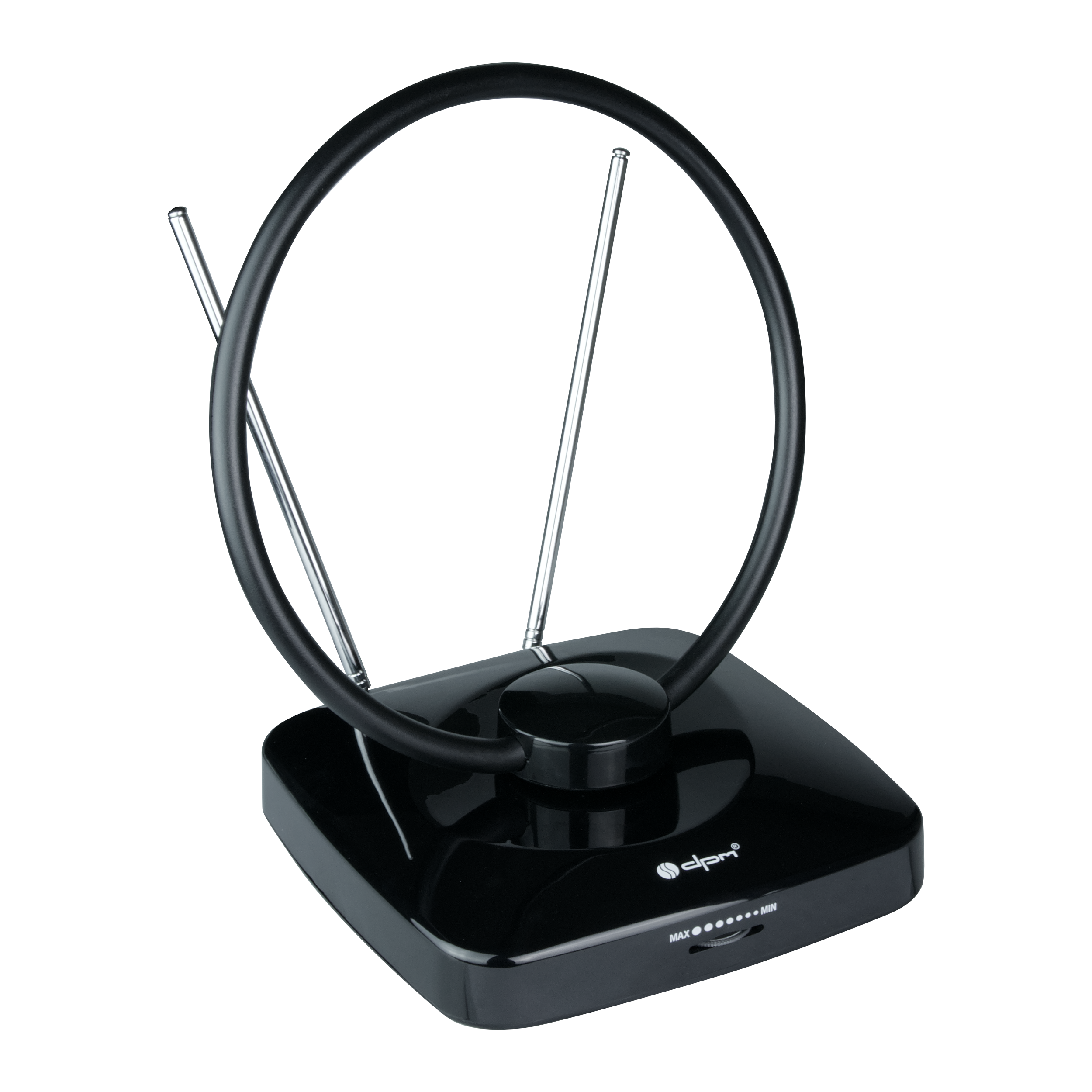 Antena telewizji naziemnej wewnętrzna 42dB VHF/UHF/FM LTE DPM