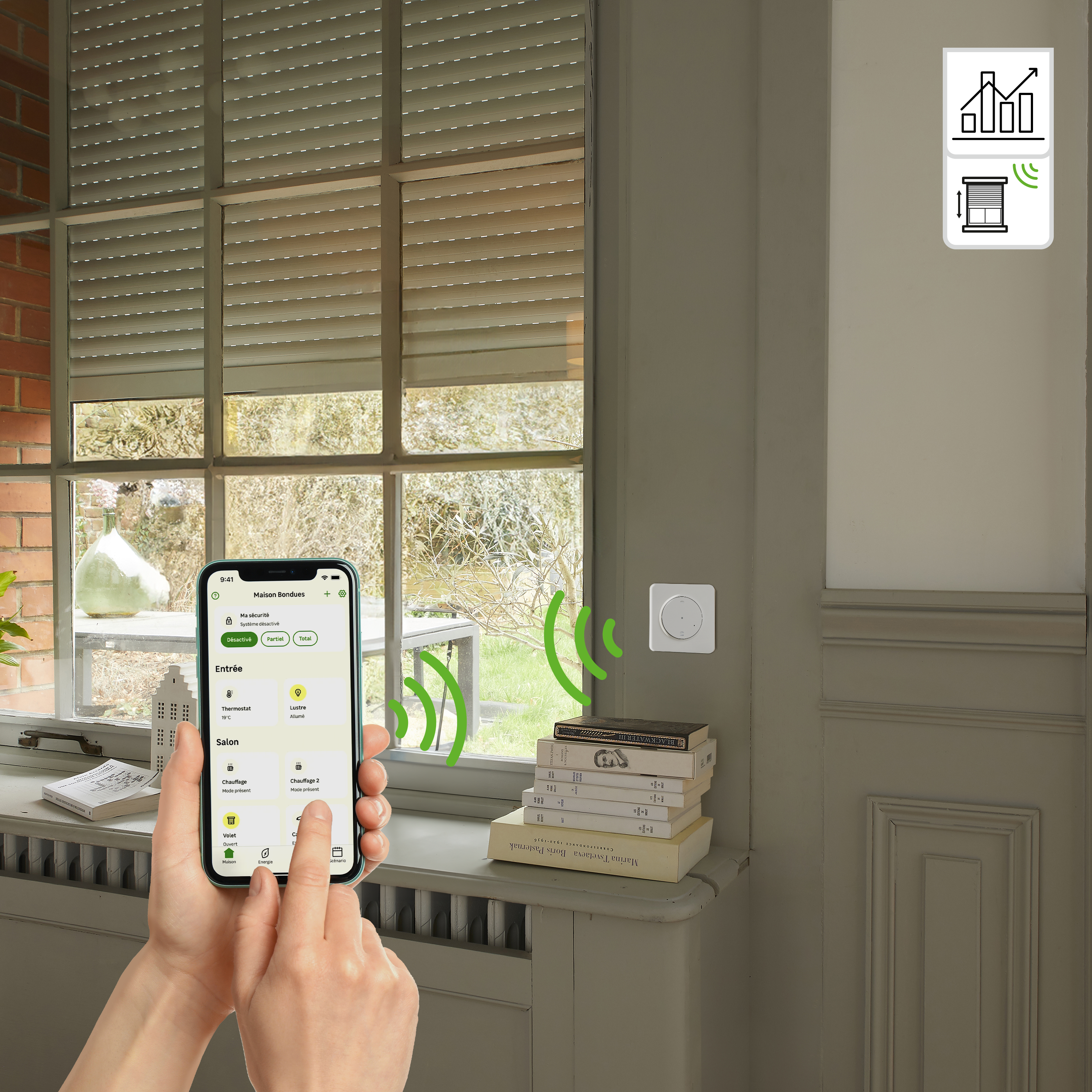 Découvrez l'interrupteur volet roulant en version connectée ! - 2