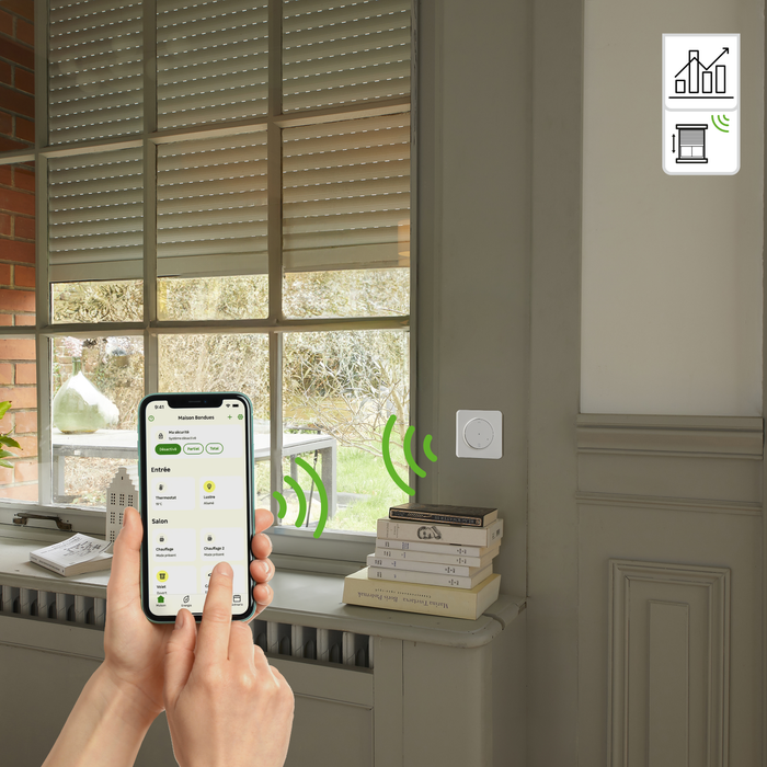 Découvrez l'interrupteur volet roulant en version connectée !