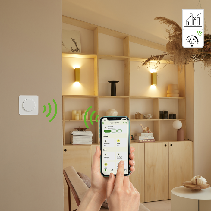 Découvrez l'interrupteur va-et-vient en version connectée !
