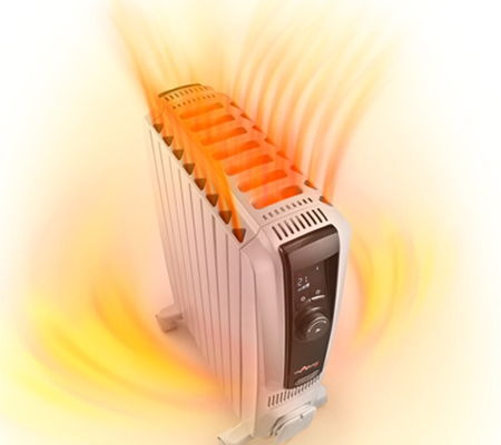 Radiateur effet cheminée - 1