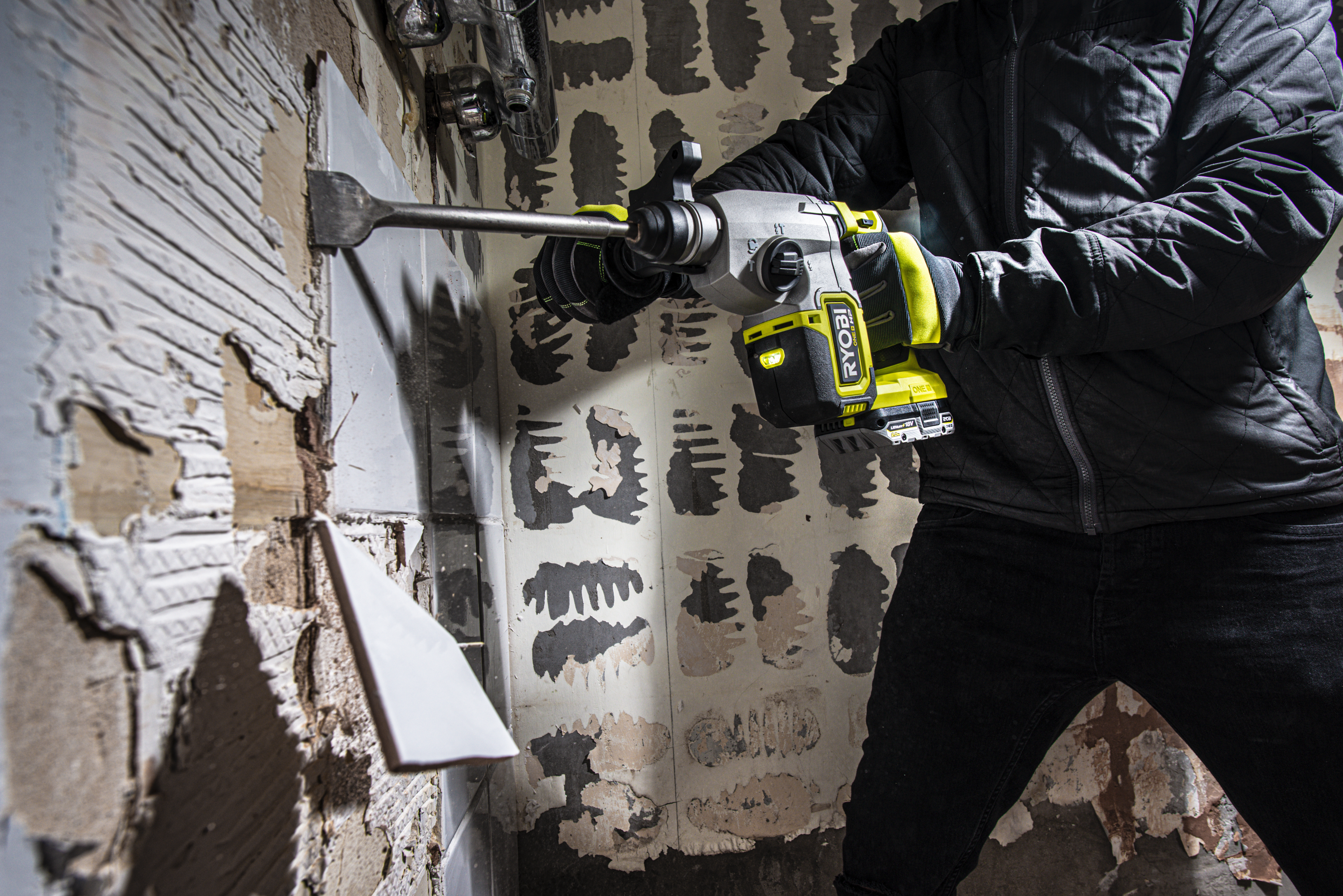 Młotowiertarka udarowa bezprzewodowa 18V RSDS18X-0 RYOBI ONE+ - 3