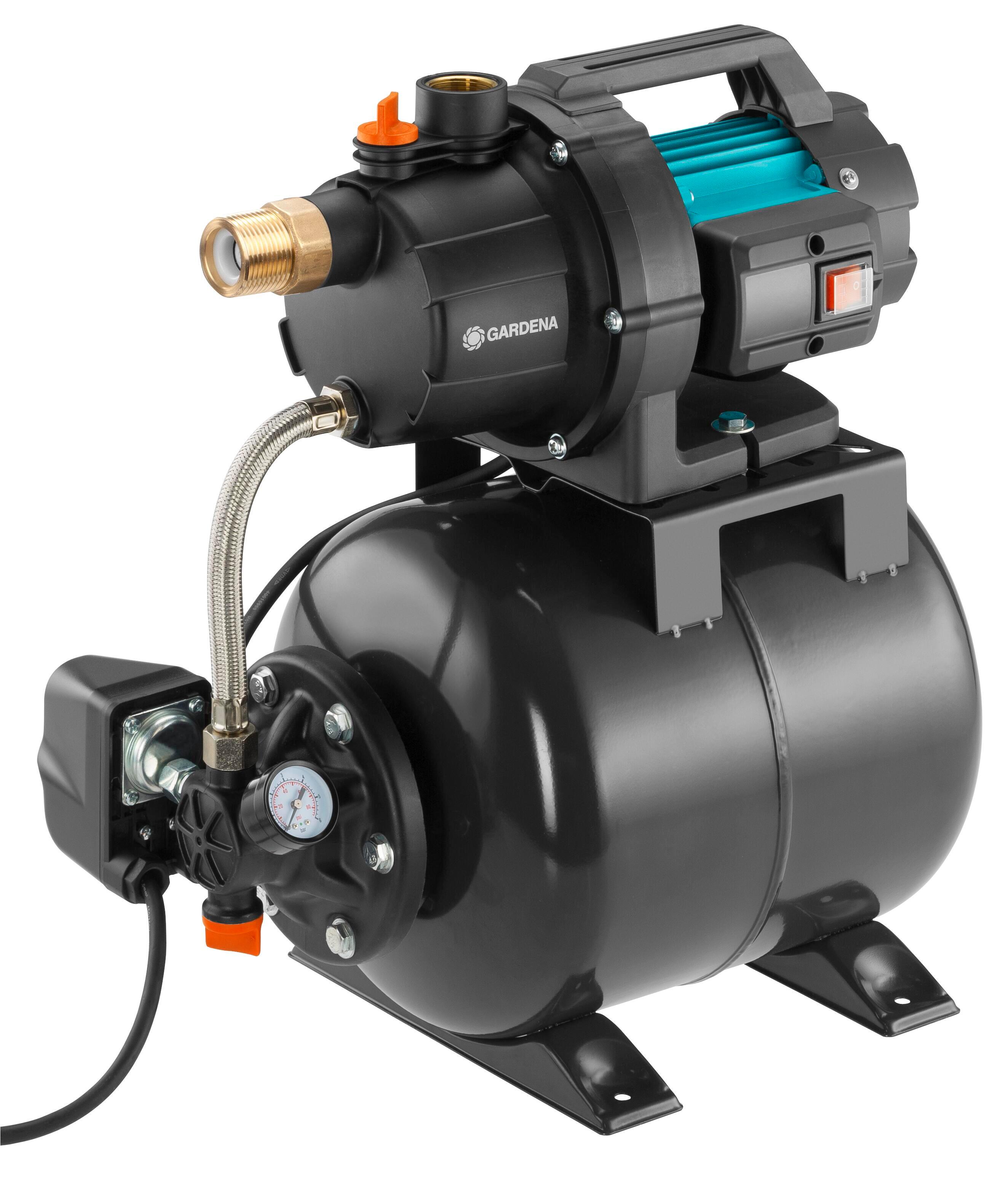 Presurizador gardena 3700/4 de 800 w con calderín de 19 litros