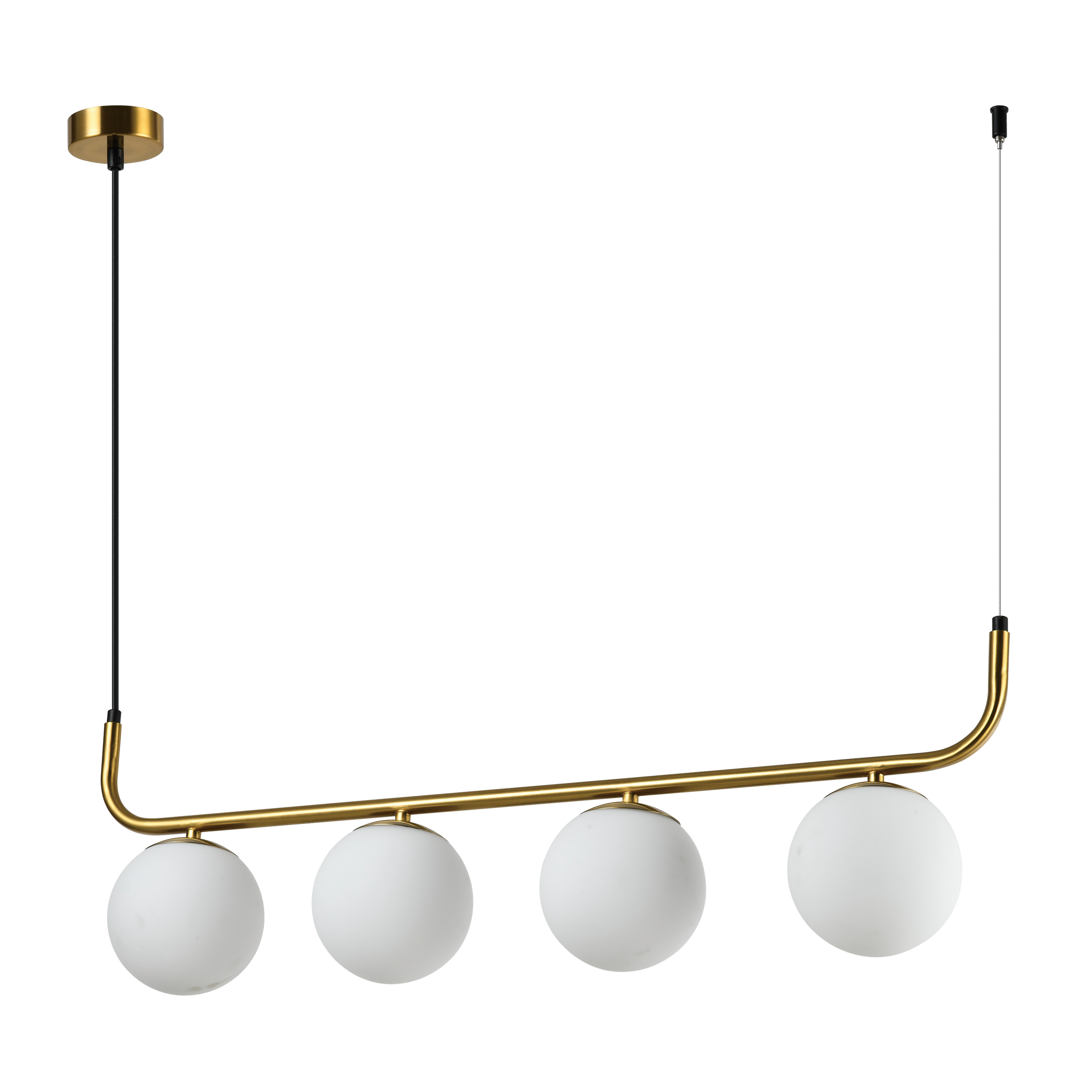 Lampa wisząca Alisa/Dorado złota 4 x E14 Light Prestige
