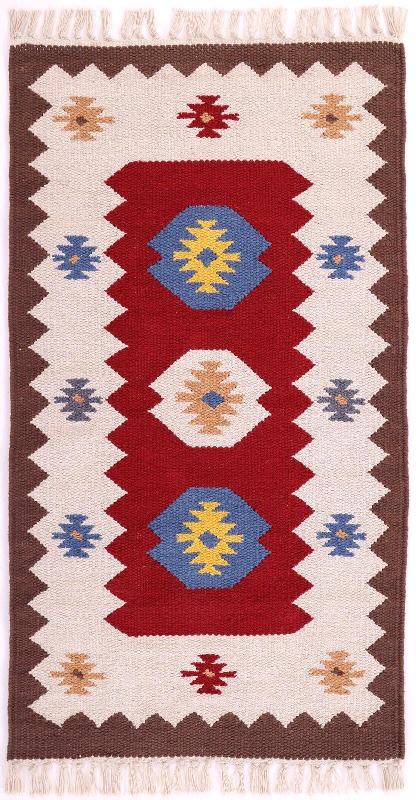 Tapete Kilim Kaysary 110 x 170 cm  algodão - 2