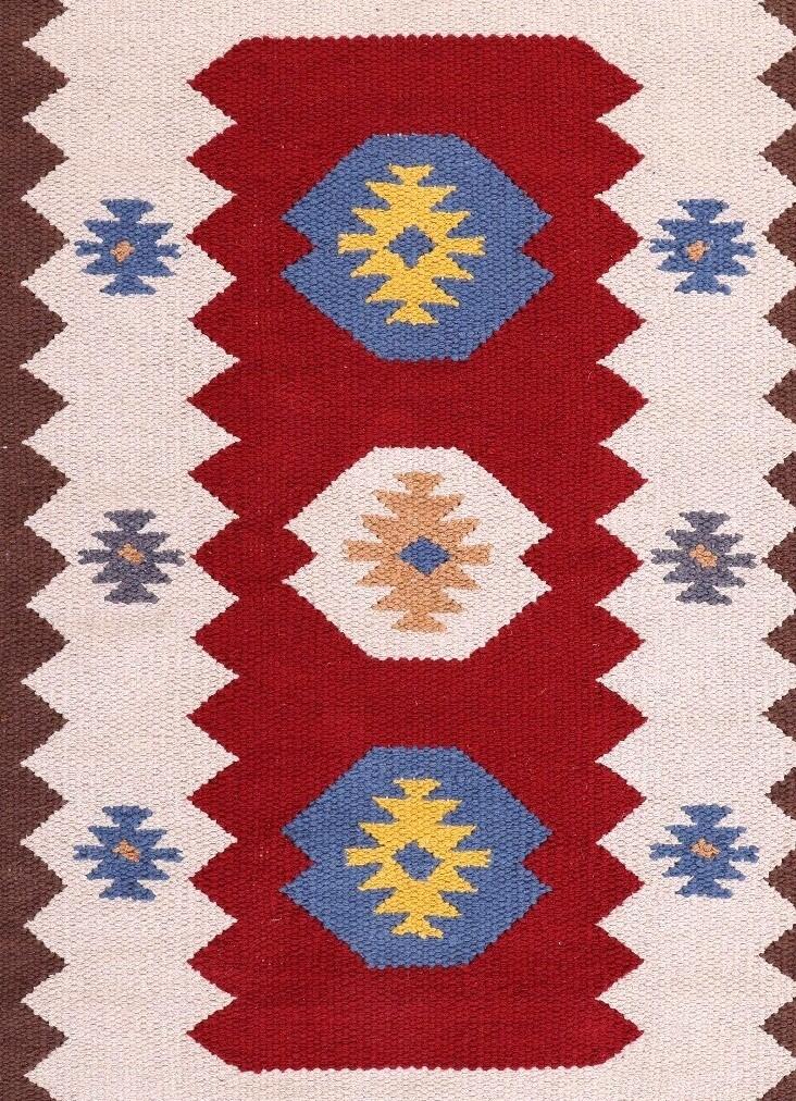 Tapete Kilim Kaysary 110 x 170 cm  algodão - 9