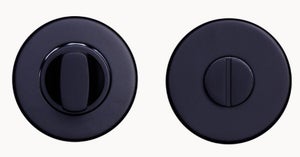 Rosace De Porte Ronde Noire En Inox – Look Moderne Et épuré, Modèle 63.456