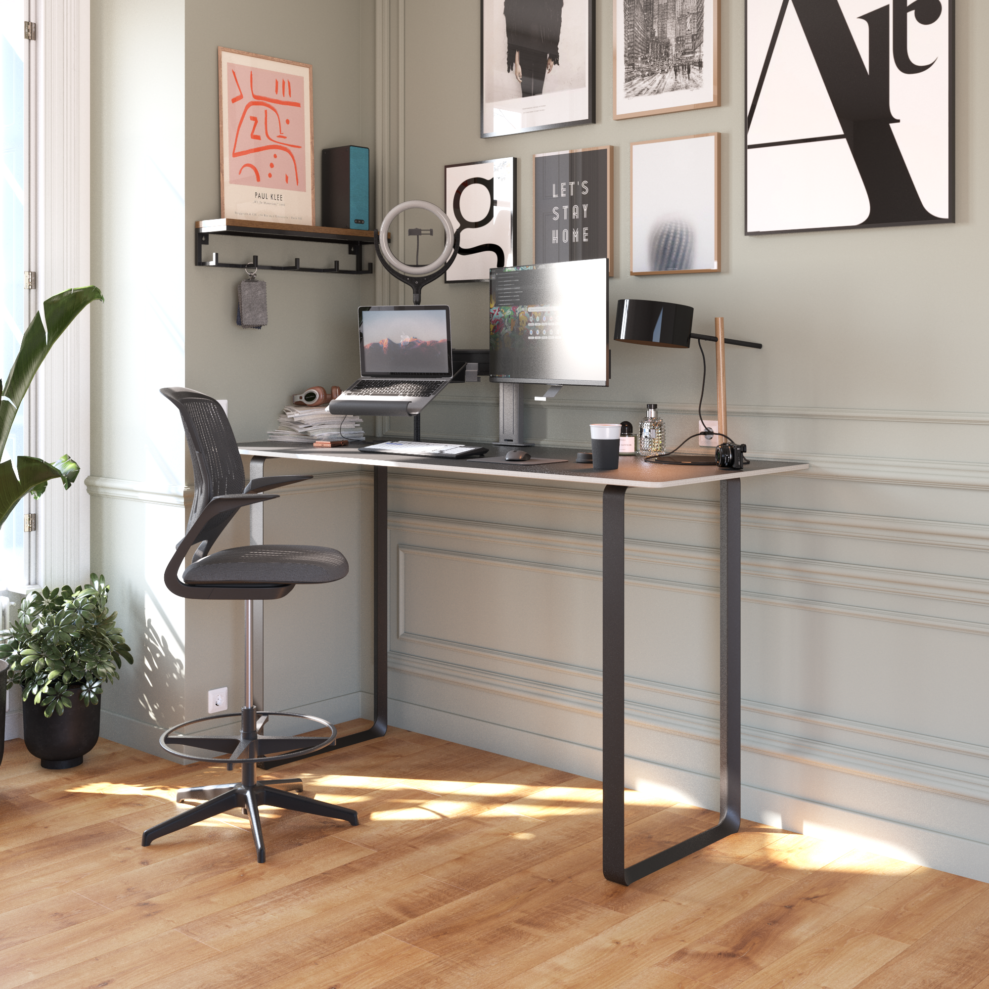Pavimento laminato effetto legno larice chiaro, AC4 classe 32, sp. 8 mm, ARTENS Westport, 1.99 m² - 6
