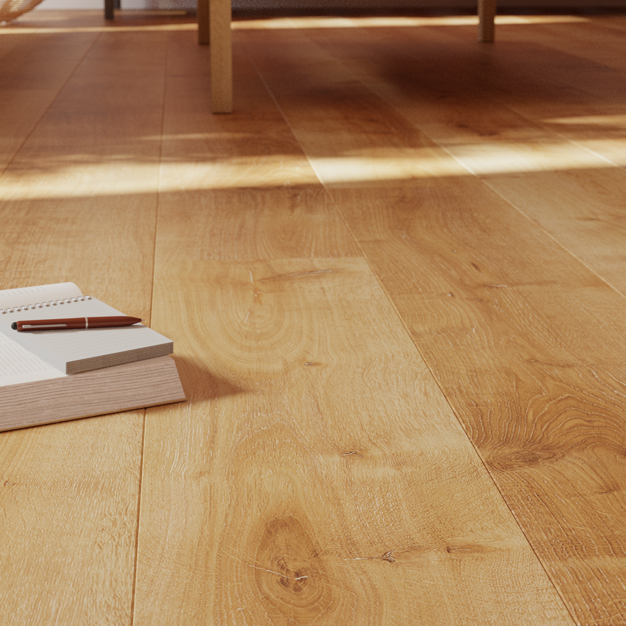 Pavimento laminato effetto legno larice chiaro, resistente all'acqua, AC5 classe 33, sp. 10 mm, ARTENS Westport, 1.72 m² - 4