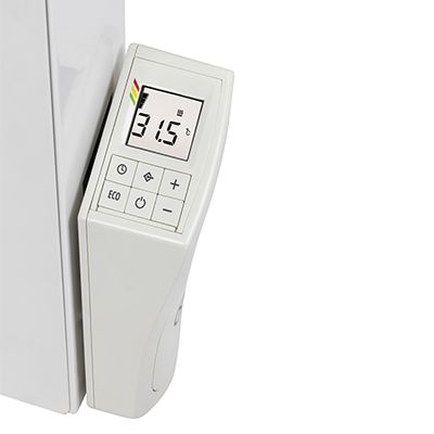 Thermostat rétro-éclairé intuitif et facilement programmable