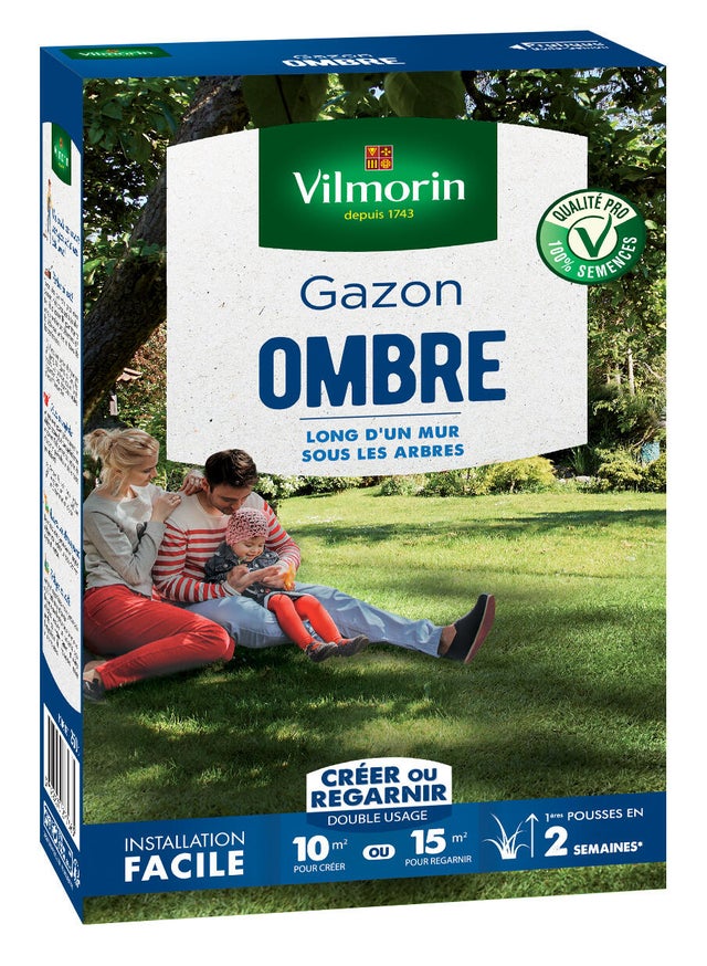 Gazon Ombre VILMORIN 10 m²