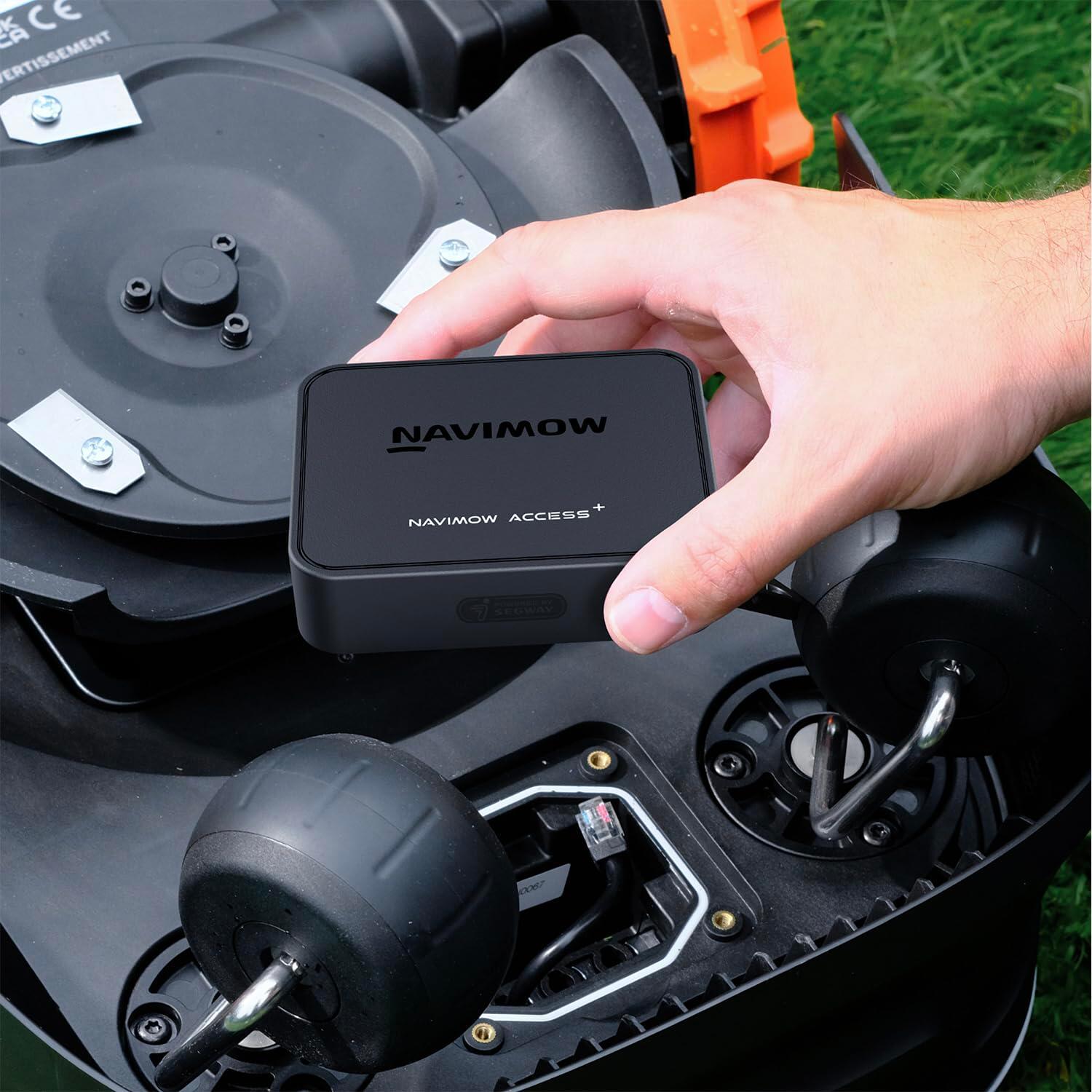 Robot tagliaerba NAVIMOW SEGWAY i105E 500 MQ senza filo perimetrale larghezza di taglio 18 cm - 3