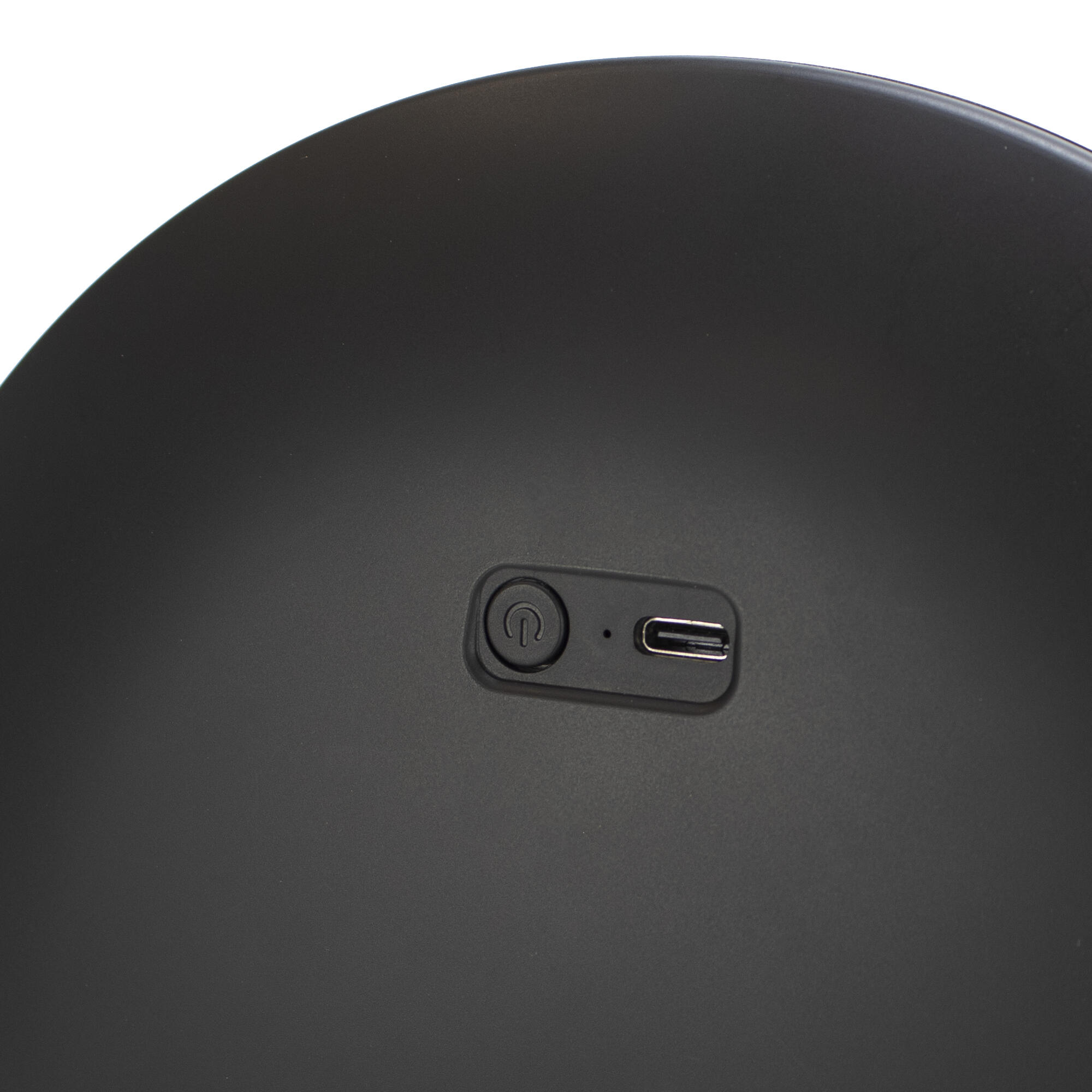 Espejo cosmético de aumento con luz  x7 negro - 4