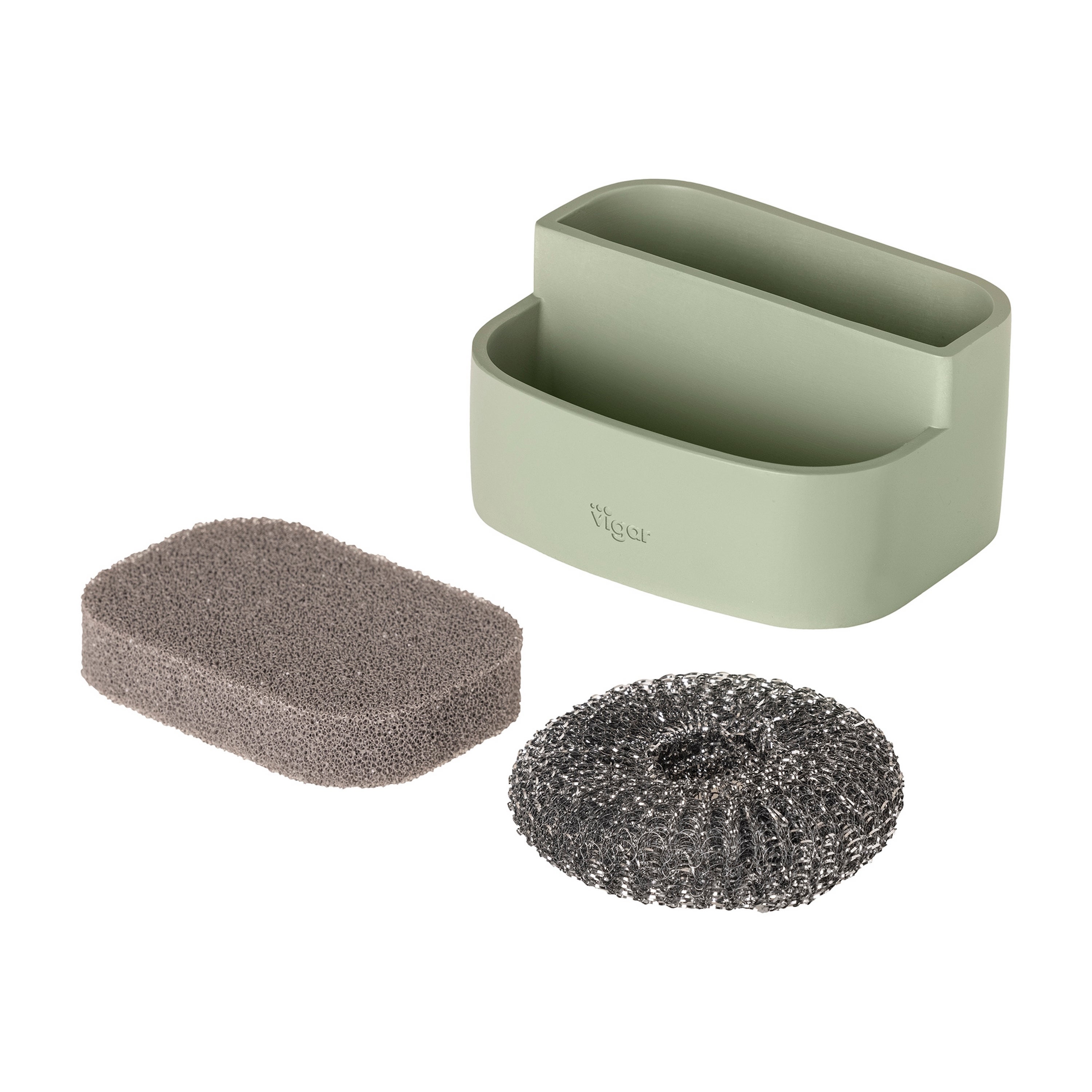 Portaesponjas doble pocket vigar verde