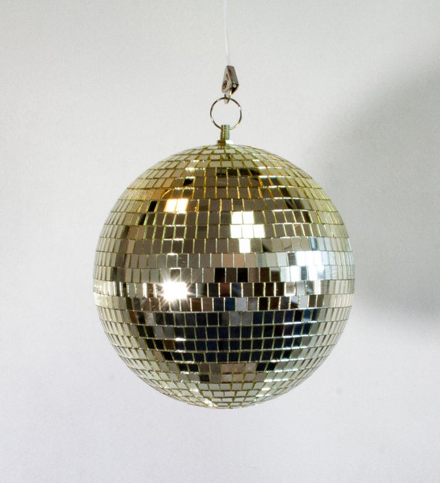 Boule à Facettes Argentée - Décoration Fête - Diamètre 20cm - À Suspendre - Neuf