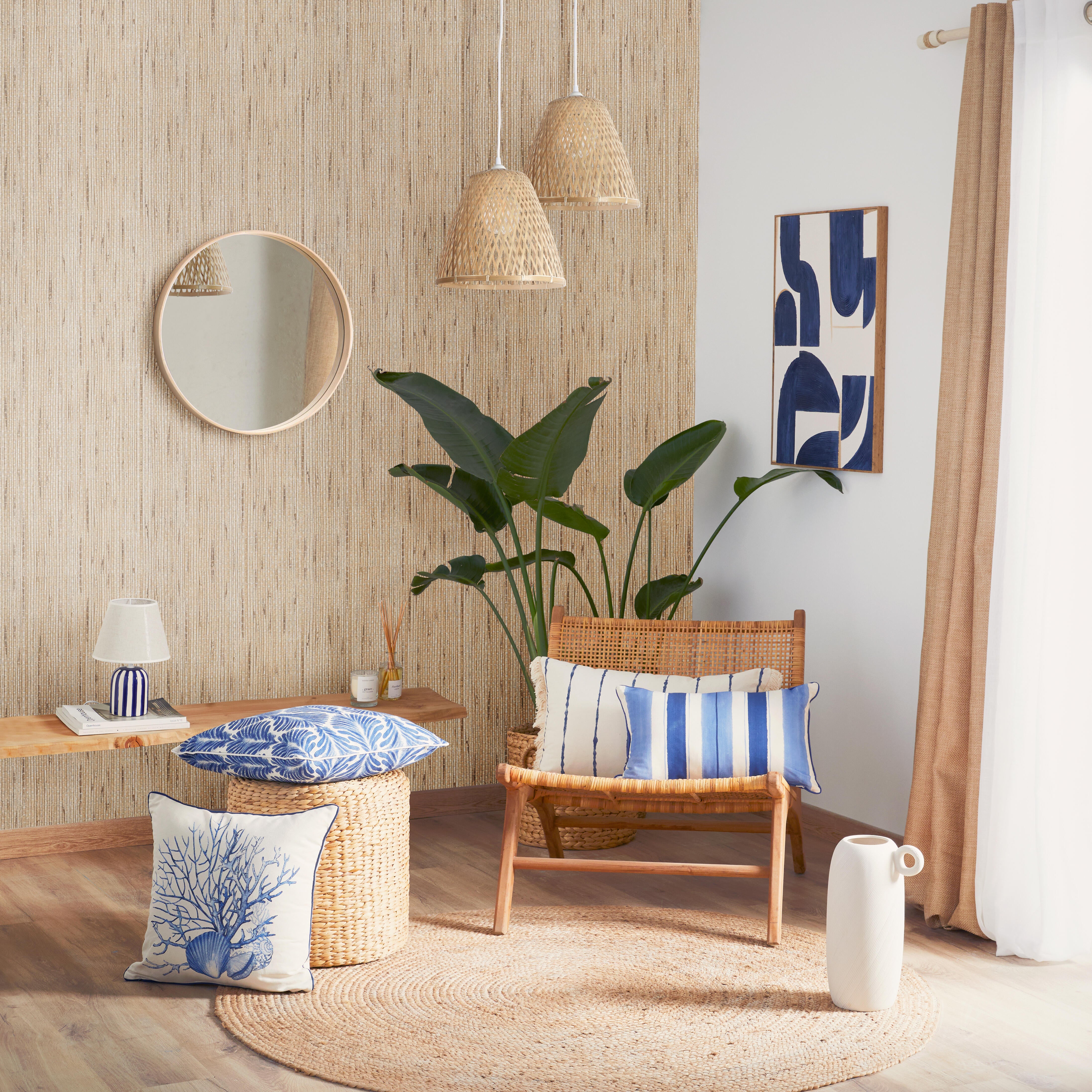 Cortinado ilhós Ayden 140x270cm branco - 11