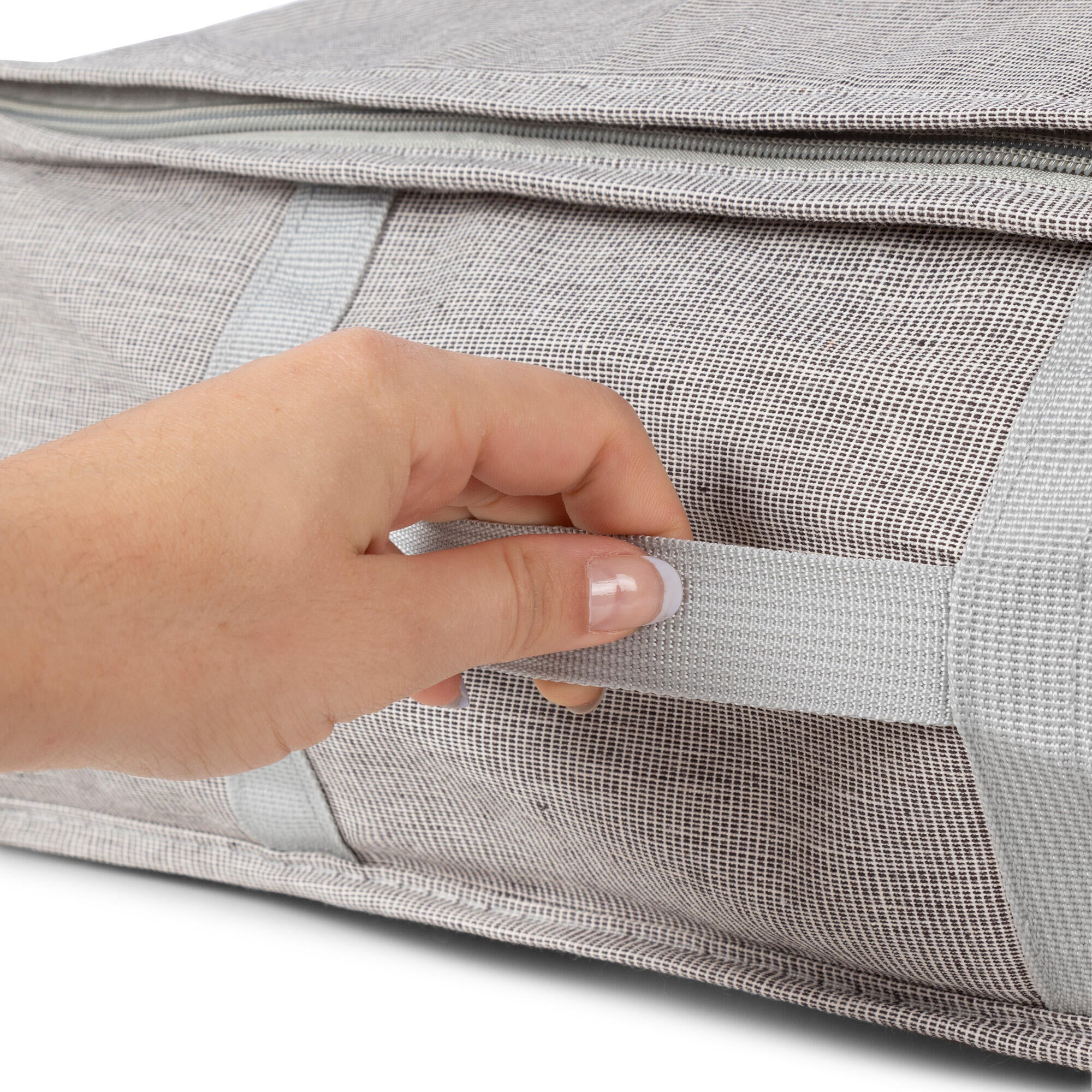 Housse de rangement sous vide Granit gris clair l56xP42xH33cm Compactor - 6