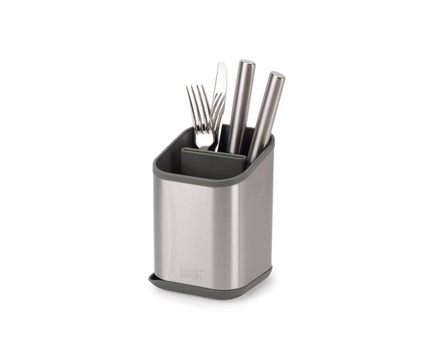 Égouttoir à Couverts Premier - Acier Inoxydable Brossé - 13 Cm - Pour Cuillères, Fourchettes, Ustensiles