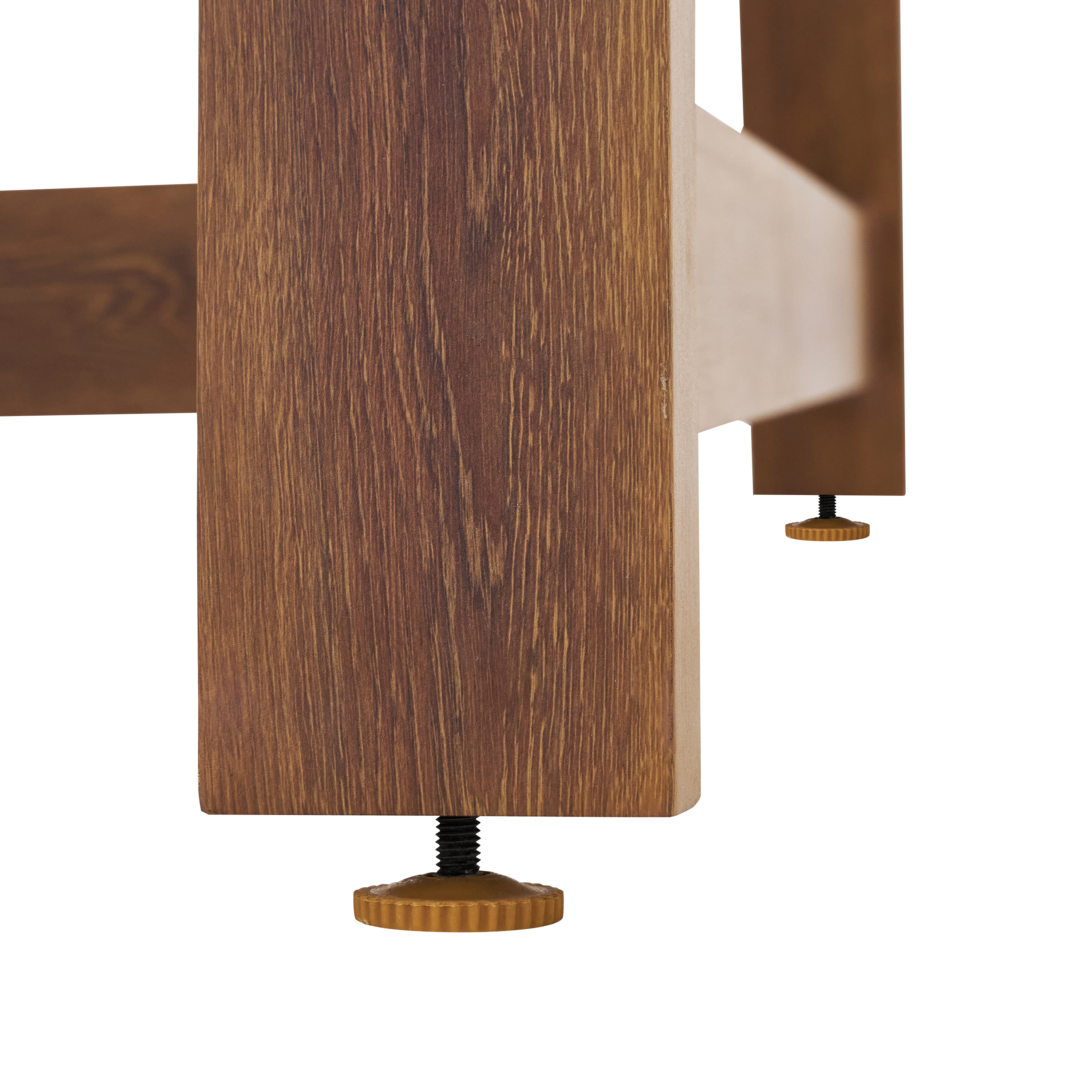 Mesa fixa imitação madeira com tampo cerâmico 187x96 cm Naterial Gaia - 10