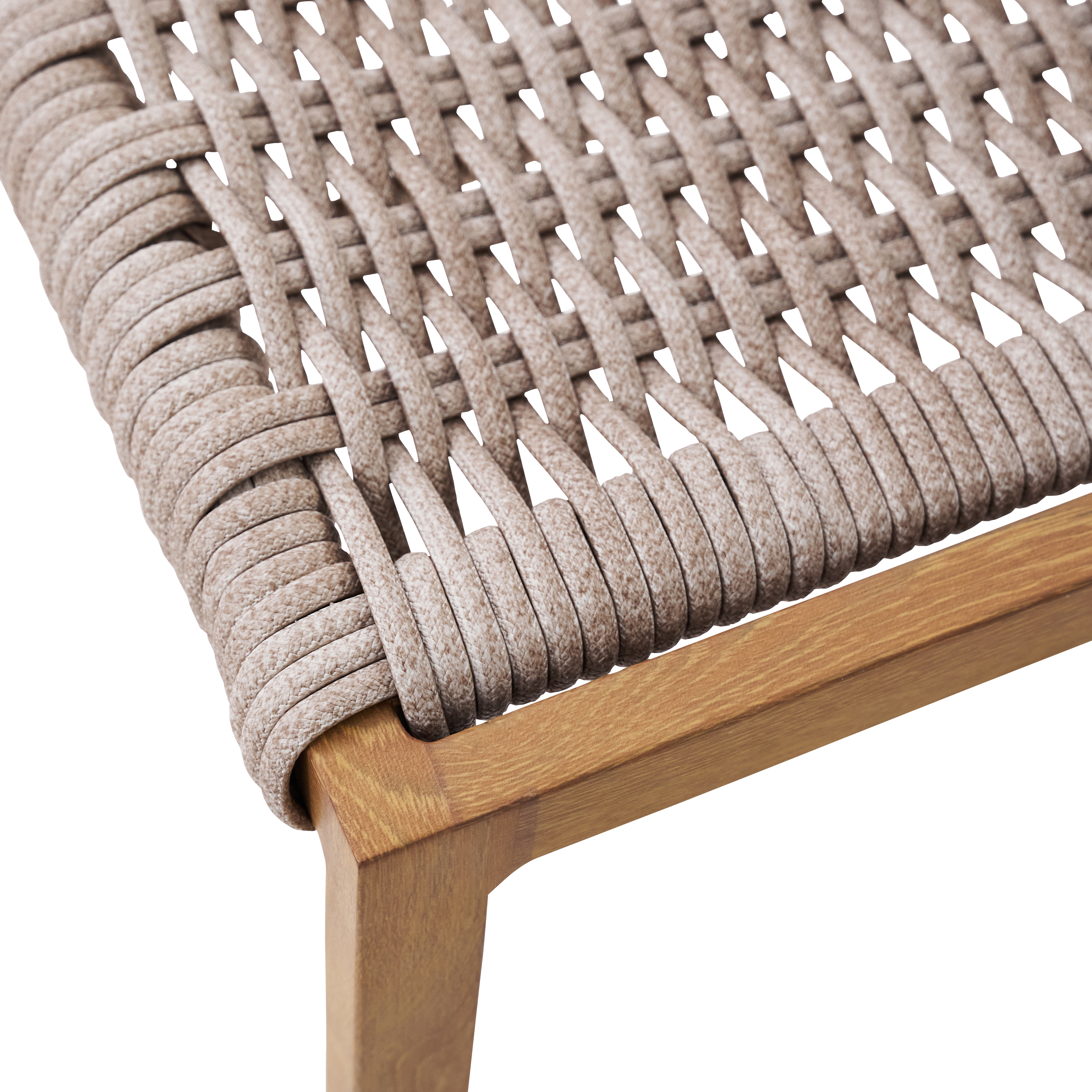 Chaise en aluminium et résine effet naturel Gaia NATERIAL - 11