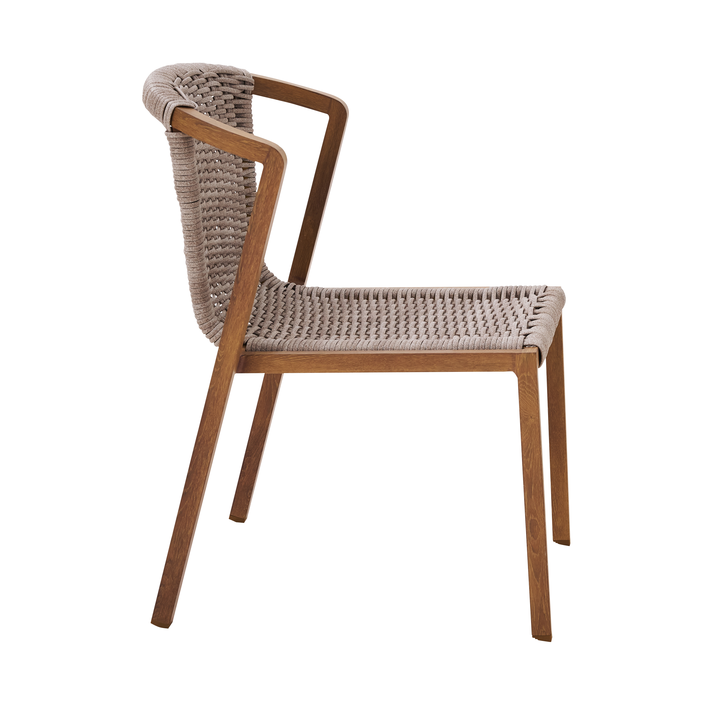 Chaise en aluminium et résine effet naturel Gaia NATERIAL - 7