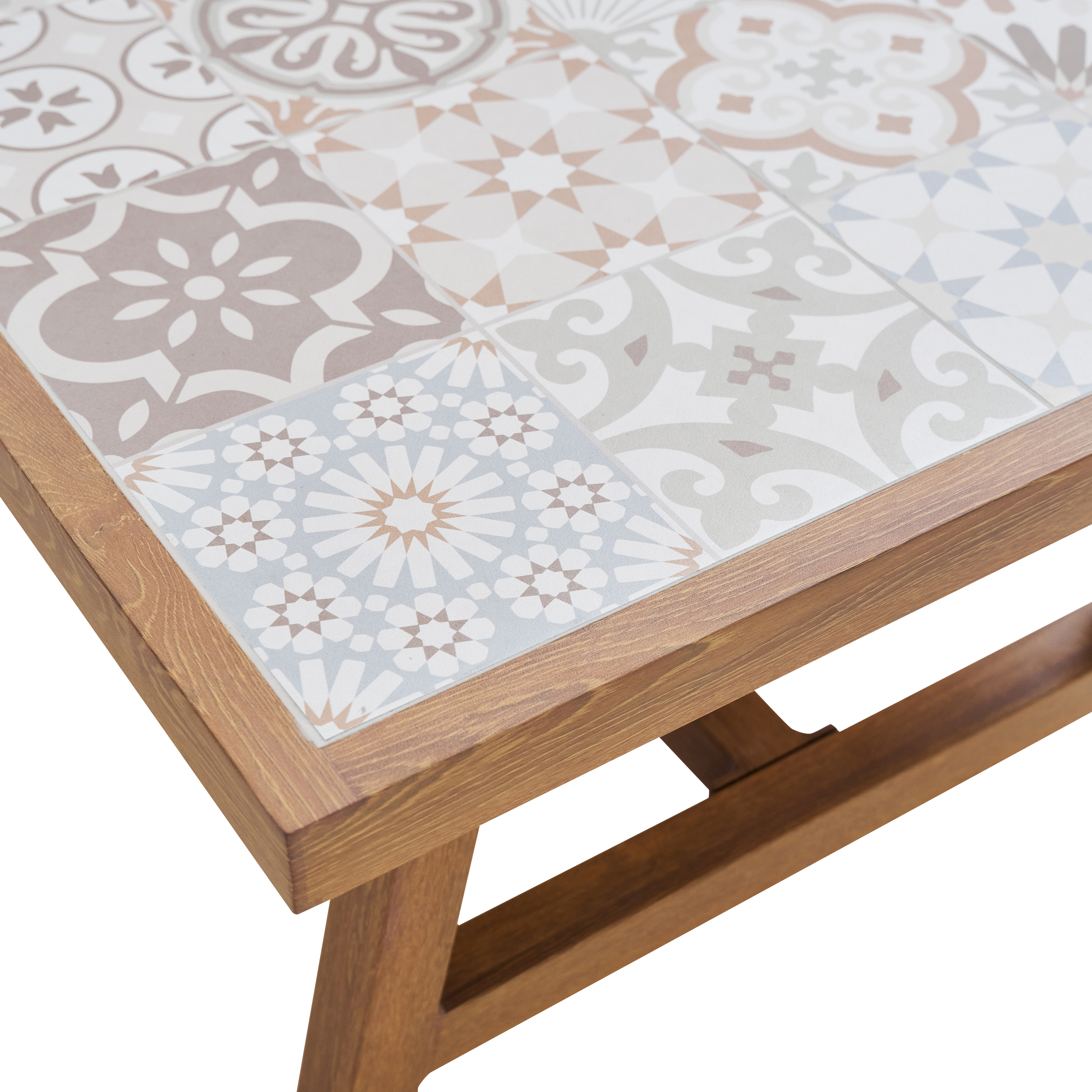 Salotto da giardino Gaia NATERIAL in n/a beige con cuscini in olefina beige per 4 persone - 17