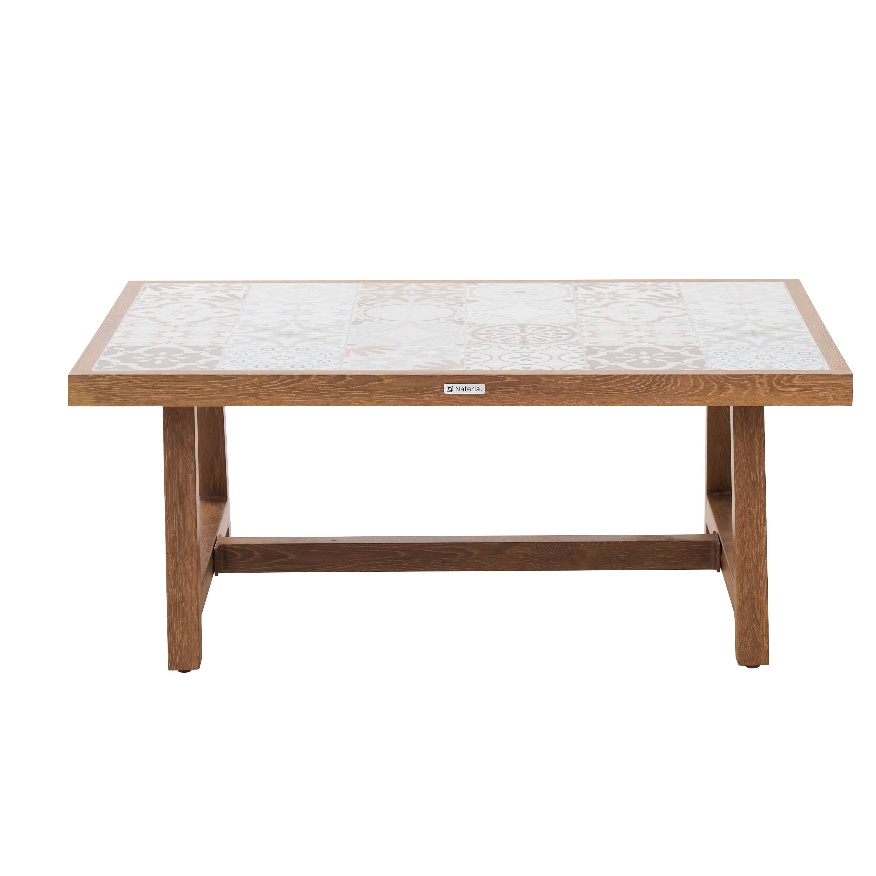 Salotto da giardino Gaia NATERIAL in n/a beige con cuscini in olefina beige per 4 persone - 16